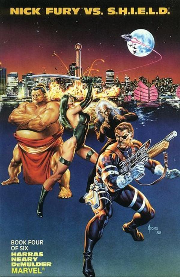 Cover of Nick Fury vs. S.H.I.E.L.D.