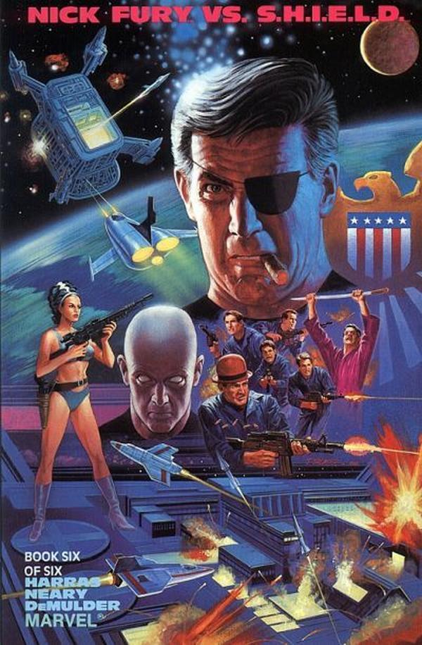 Cover of Nick Fury vs. S.H.I.E.L.D.