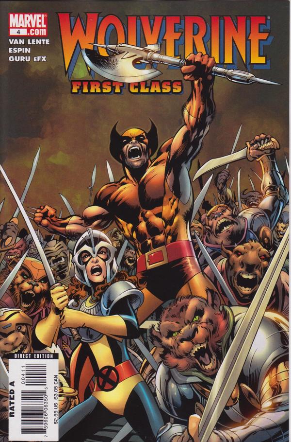 Wolverine: First Class (2008) #4