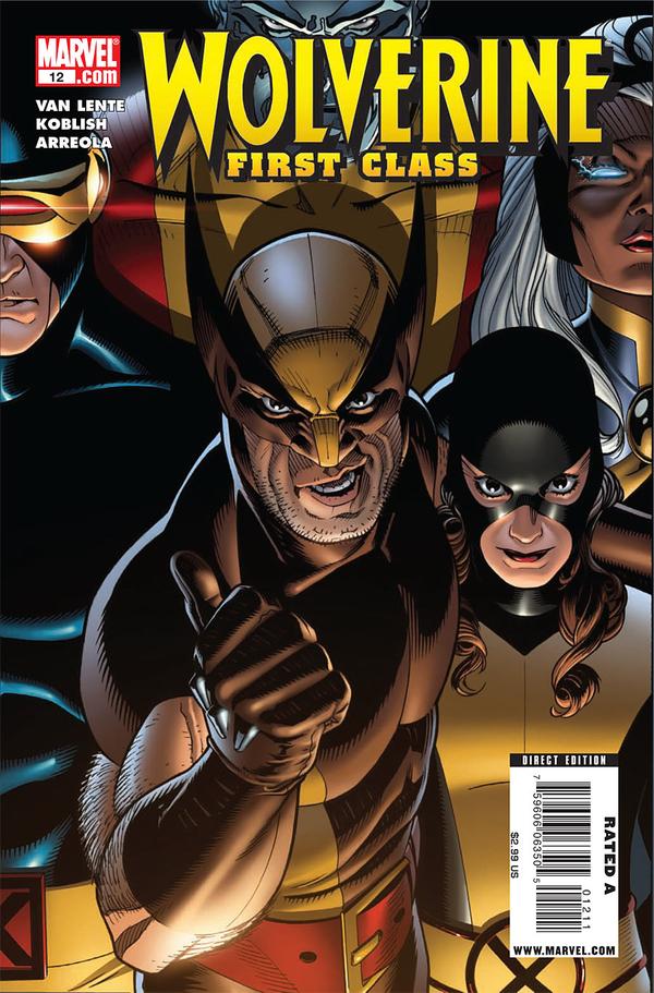 Wolverine: First Class (2008) #12 cover