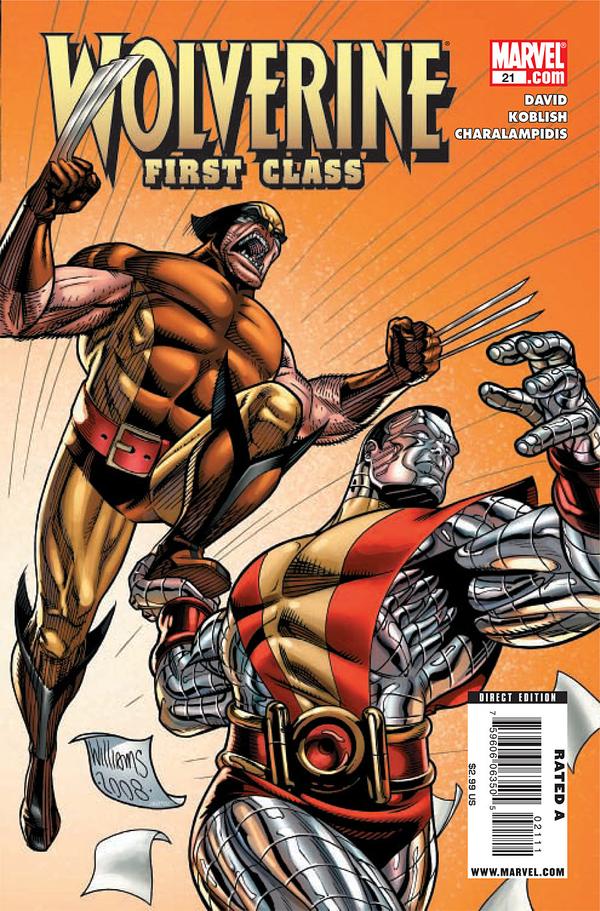 Wolverine: First Class (2008) #21 cover