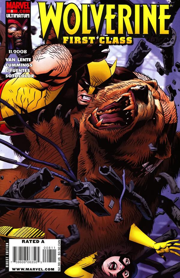 Wolverine: First Class (2008) #8 cover