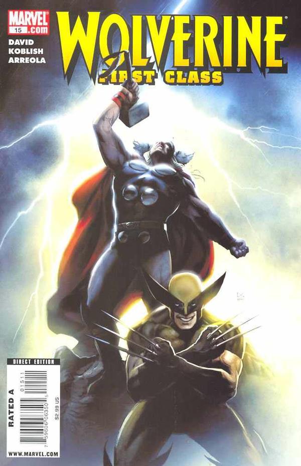 Wolverine: First Class (2008) #15 cover
