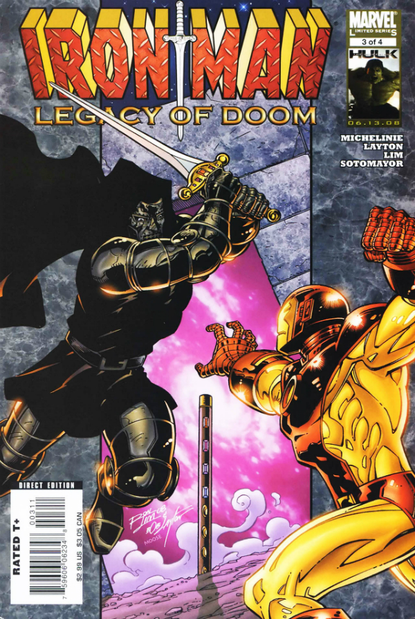 Iron Man: Legacy of Doom #3 cover