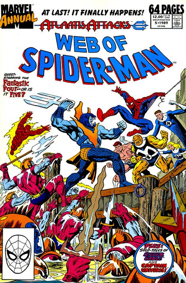 Cover of Web of Spider-Man Annual