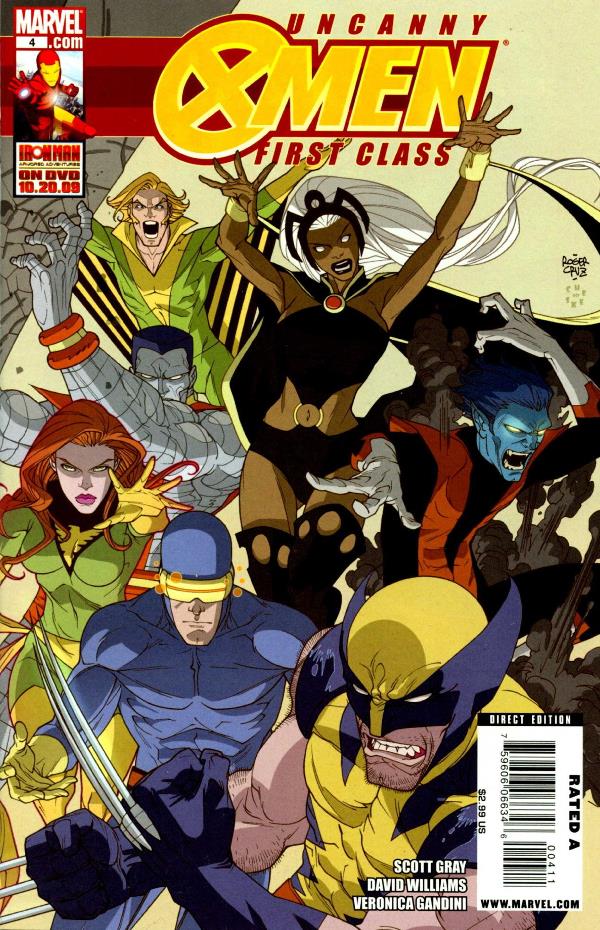 Uncanny X-Men: First Class #4 cover