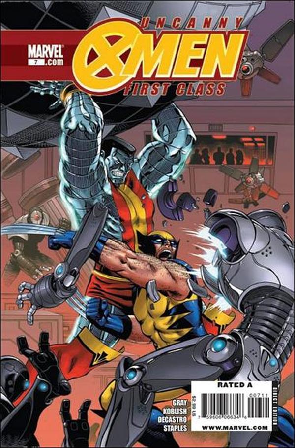 Uncanny X-Men: First Class (2009) #7 cover