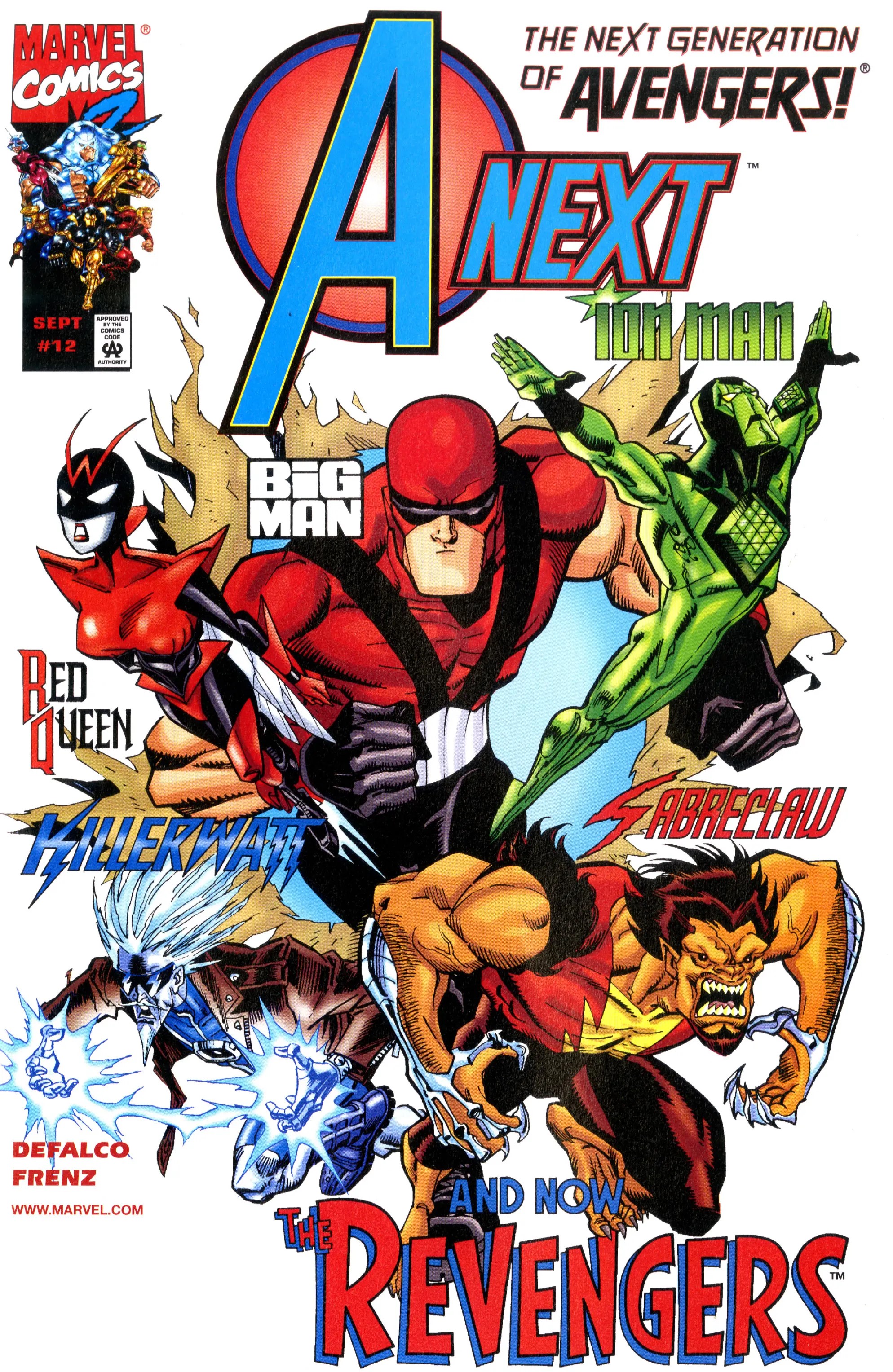 A-Next (1998) #12 cover