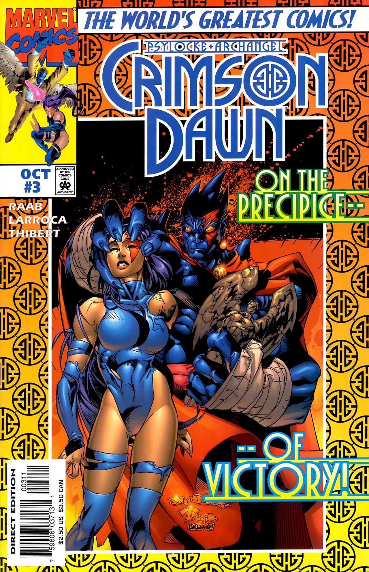 Cover of Psylocke & Archangel Crimson Dawn #3