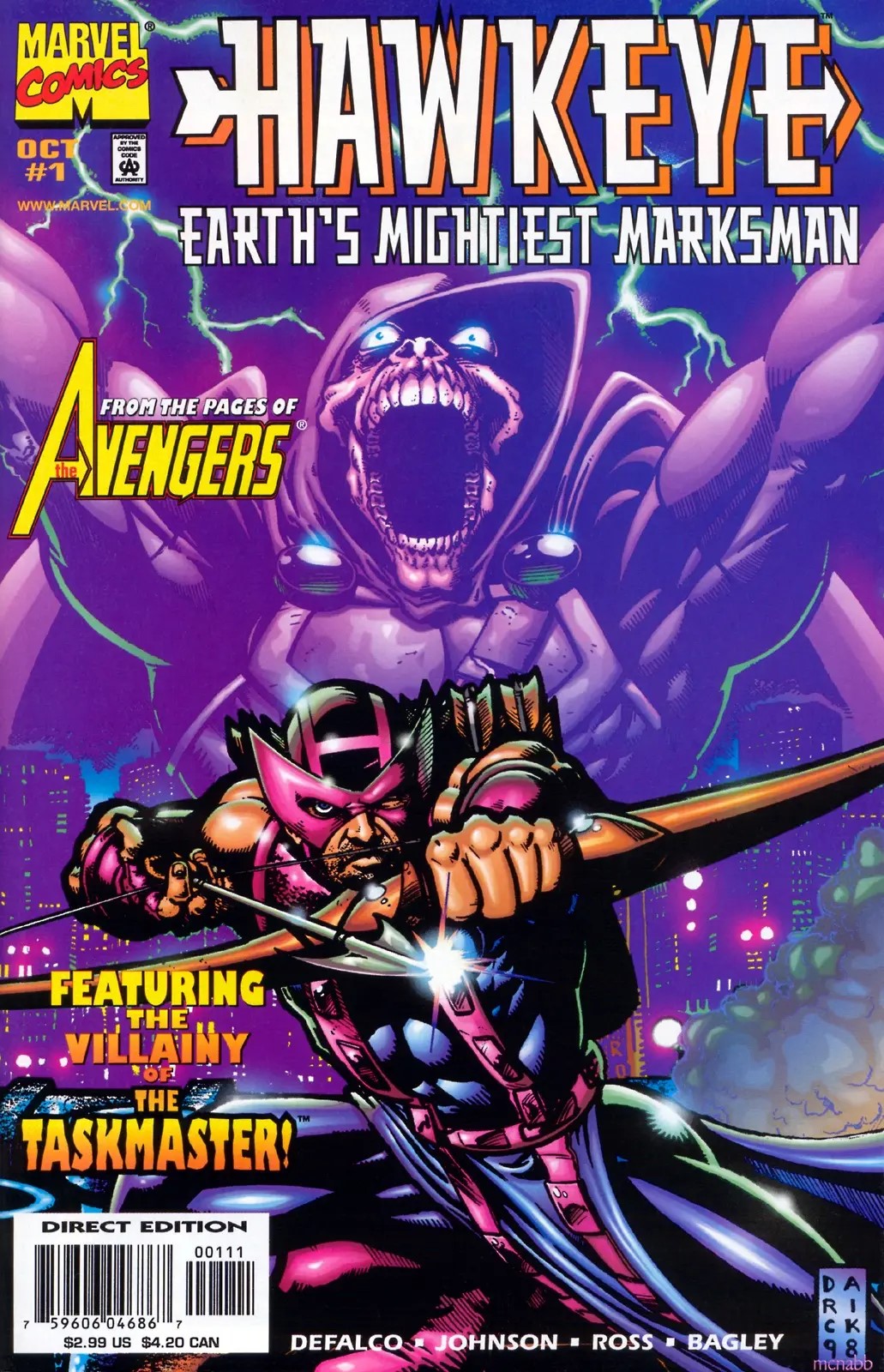 Hawkeye: Earth's Mightiest Marksman (1998) #1