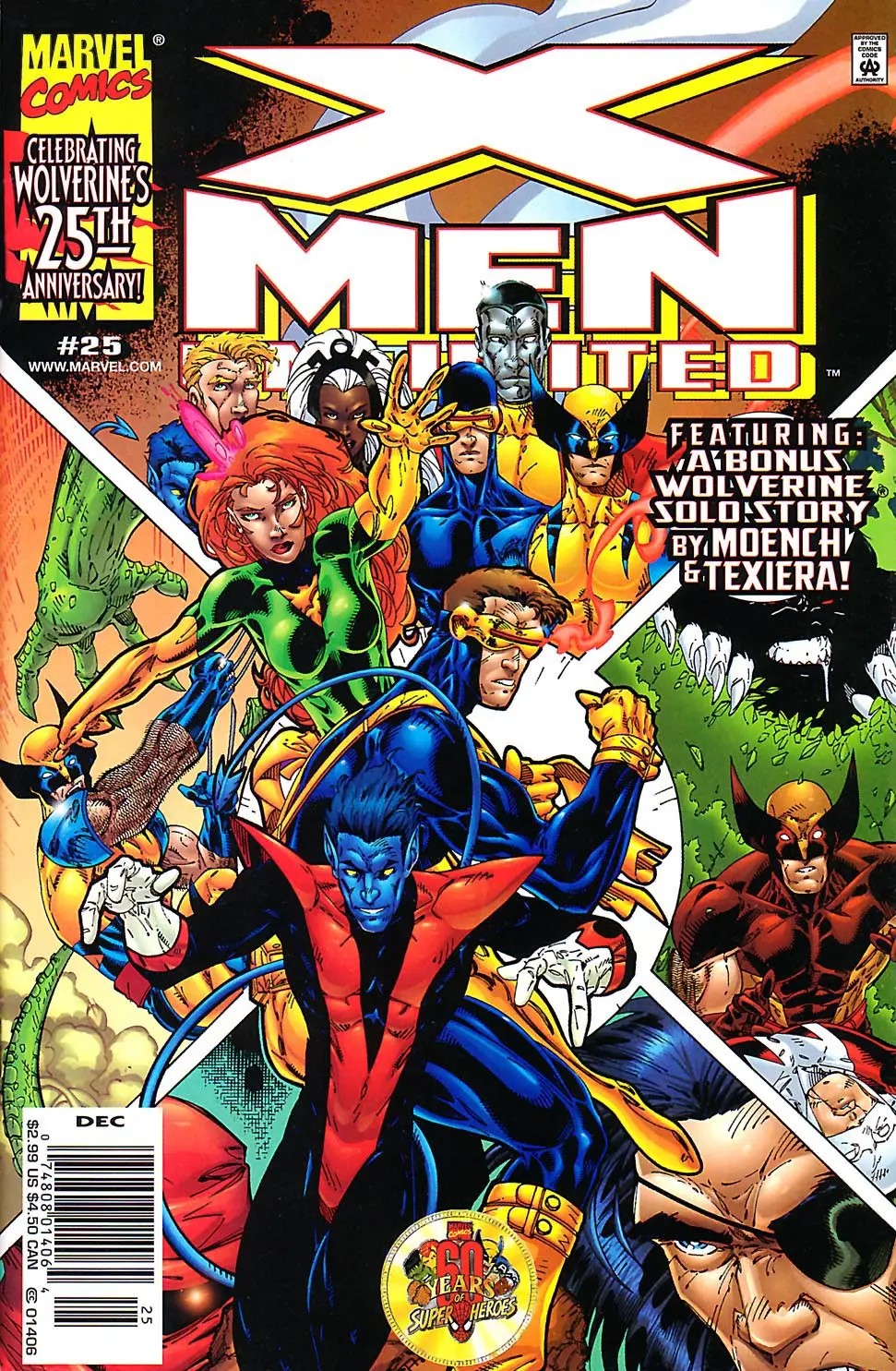 Cover of X-Men Unlimited #25