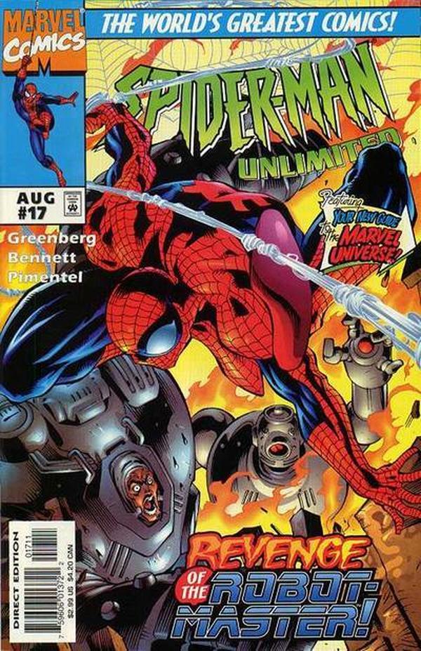 Spider-Man Unlimited (1993) #17 cover