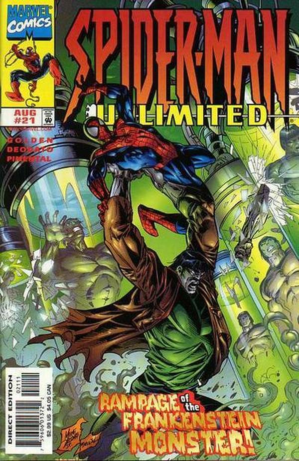 Spider-Man Unlimited (1993) #21 cover