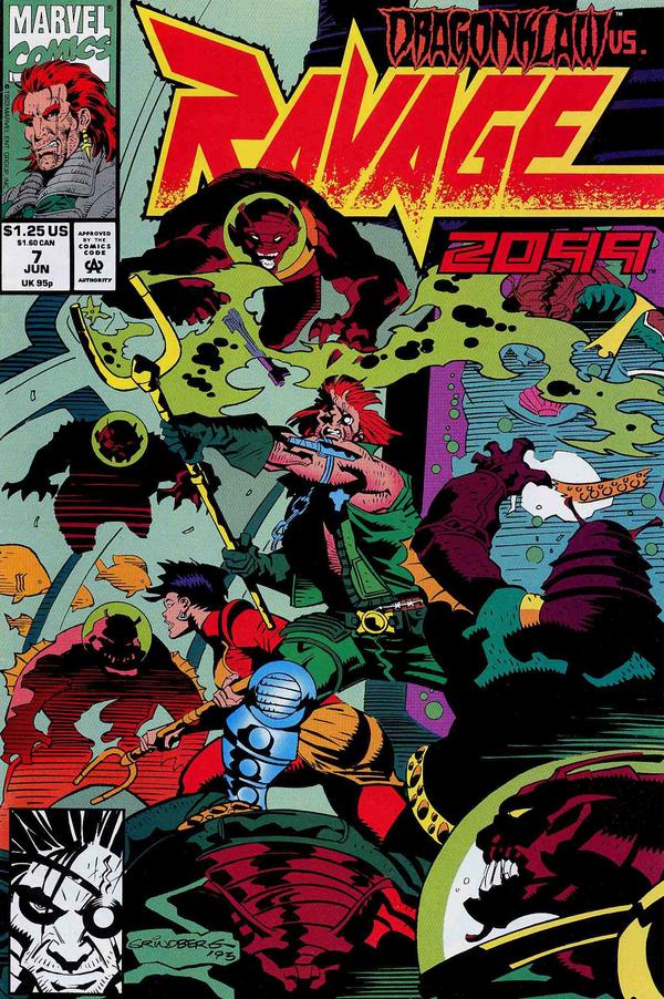Ravage 2099 (1992) #7 cover