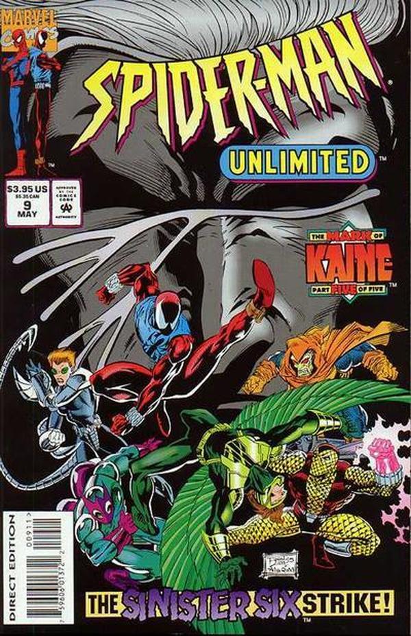 Spider-Man Unlimited (1993) #9 cover