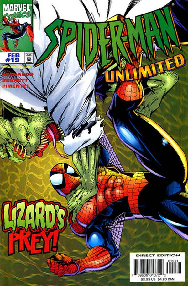 Spider-Man Unlimited (1993) #19 cover