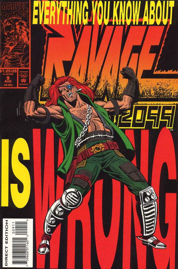 Ravage 2099 (1992) #9 cover