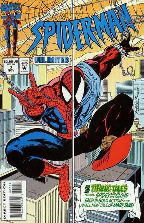 Spider-Man Unlimited (1993) #7 cover
