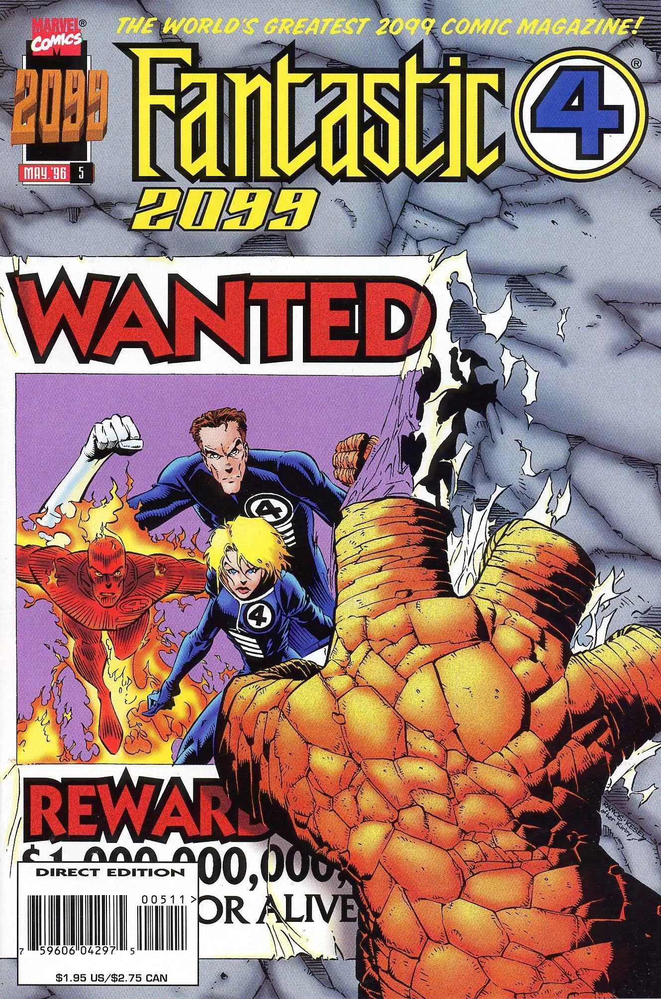 Fantastic Four 2099 (1996) #5