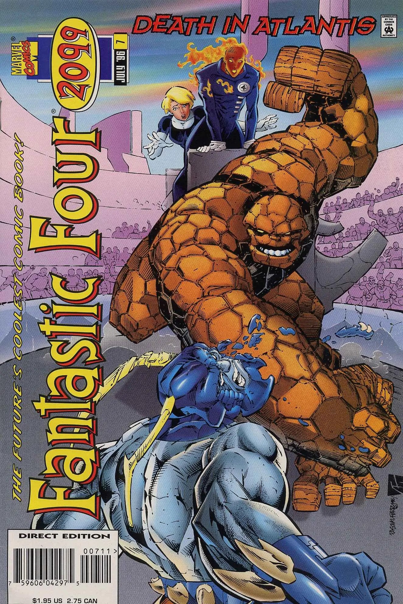 Fantastic Four 2099 (1996) #7 cover