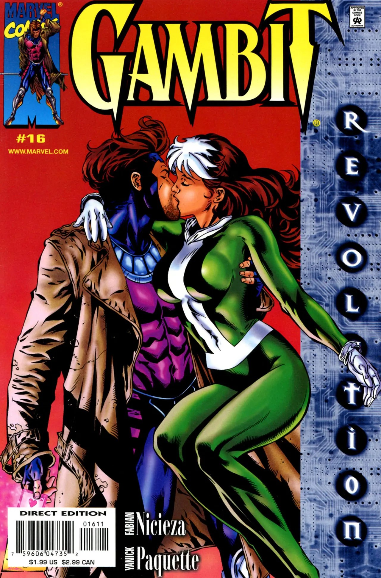 Gambit (1999) #16 cover