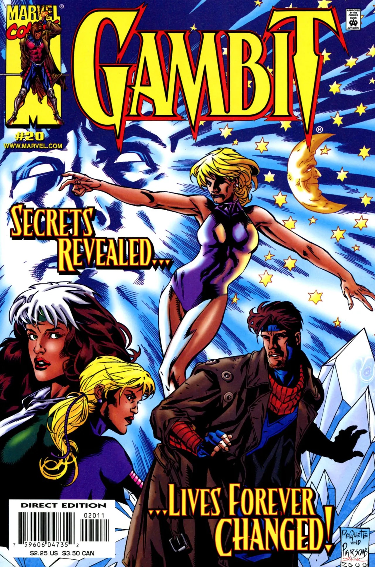 Gambit (1999) #20 cover