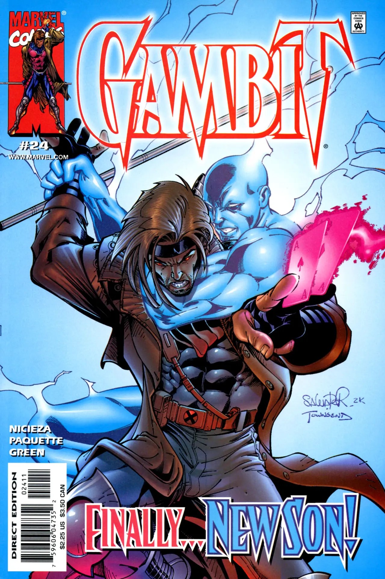 Gambit (1999) #24 cover