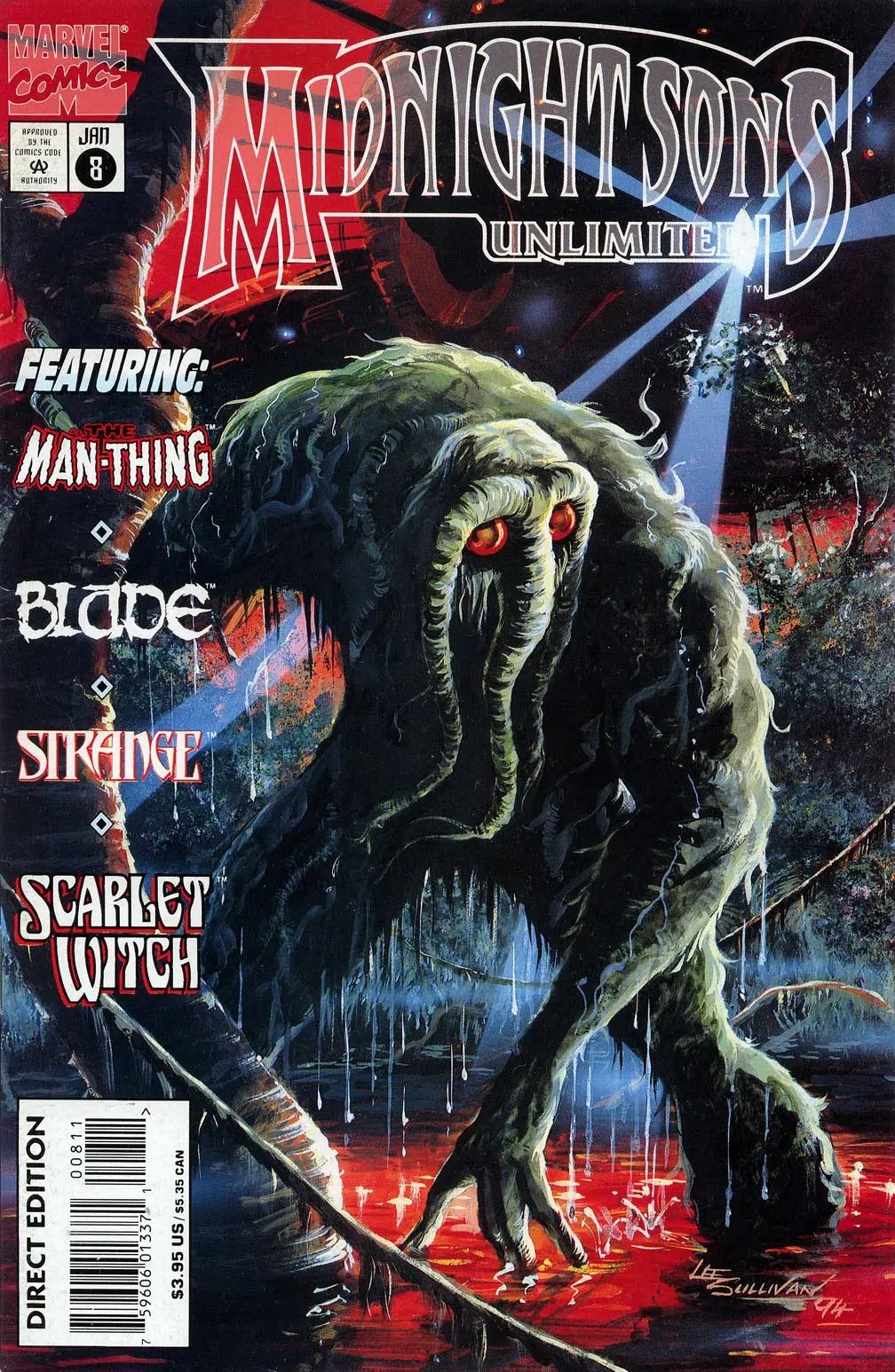 Midnight Sons Unlimited #8 cover