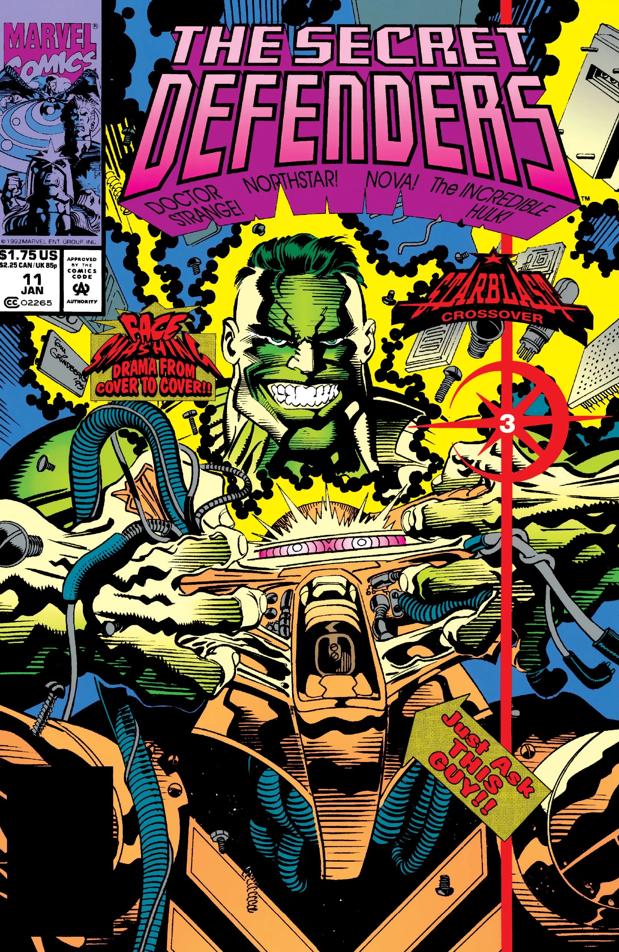 Cover of The Secret Defenders #11