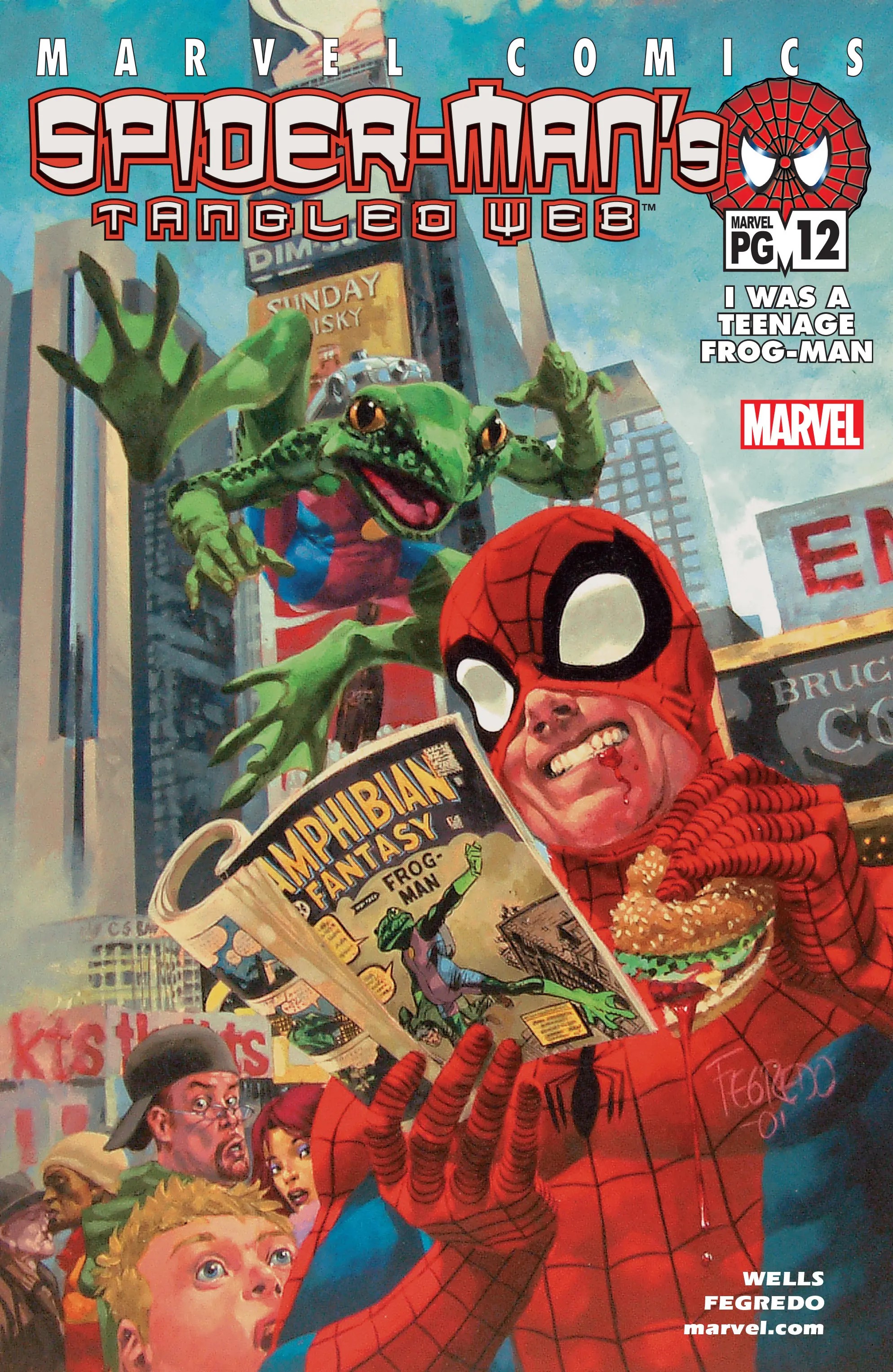 Spider-Man's Tangled Web (2001) #12 cover