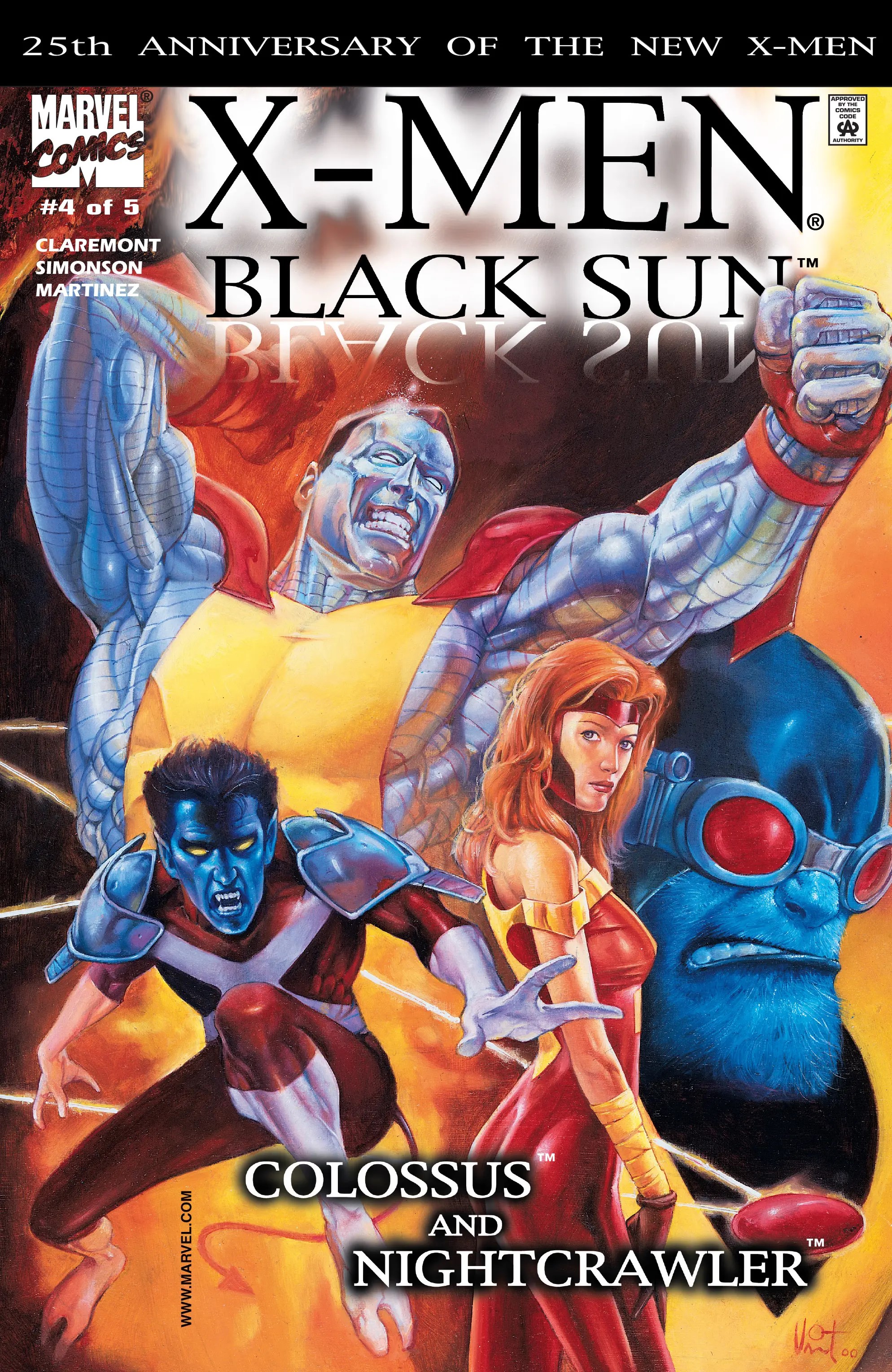 Black Sun: Colossus and Nightcrawler (2000) #4