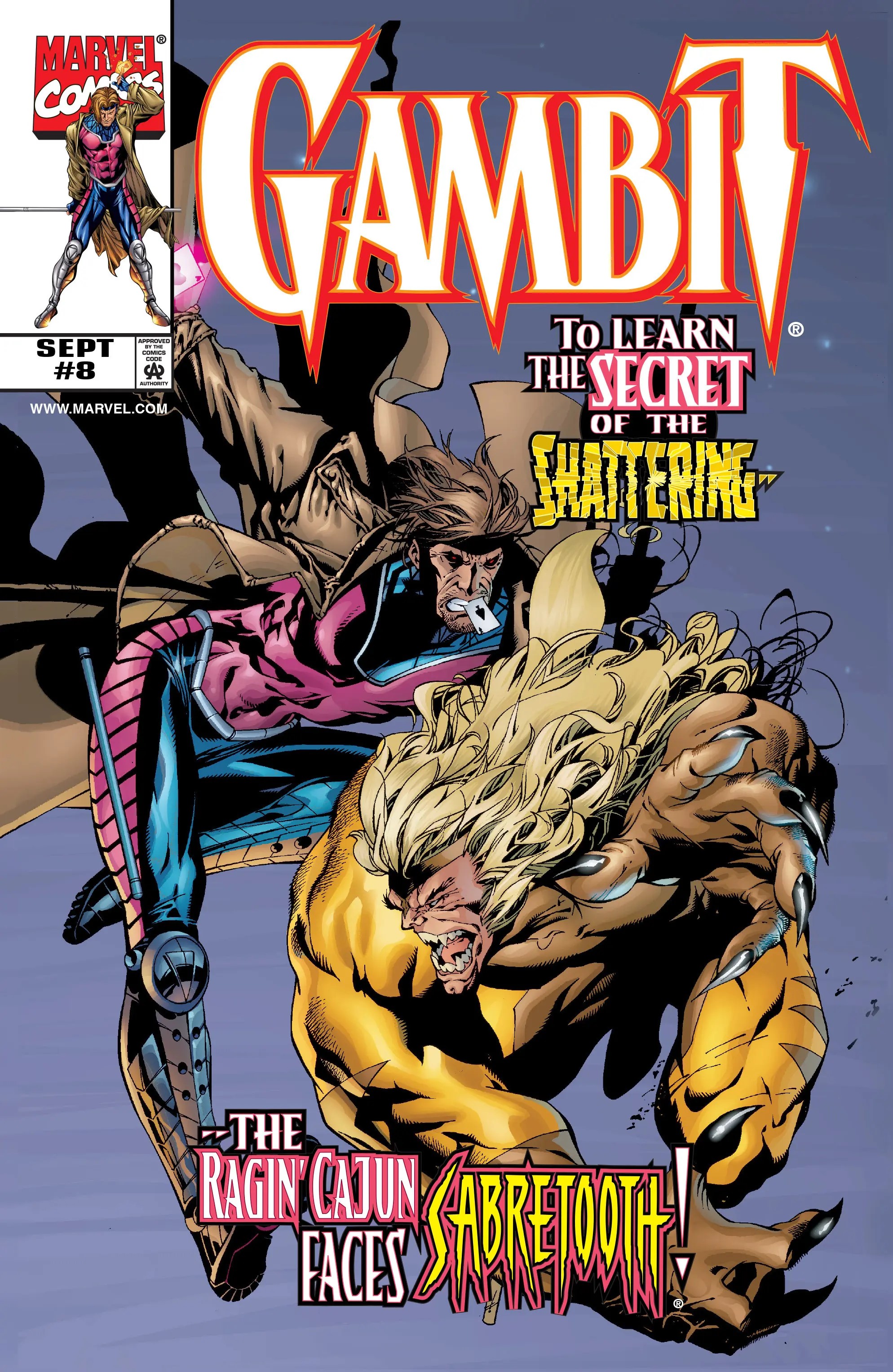 Gambit (1999) #8 cover