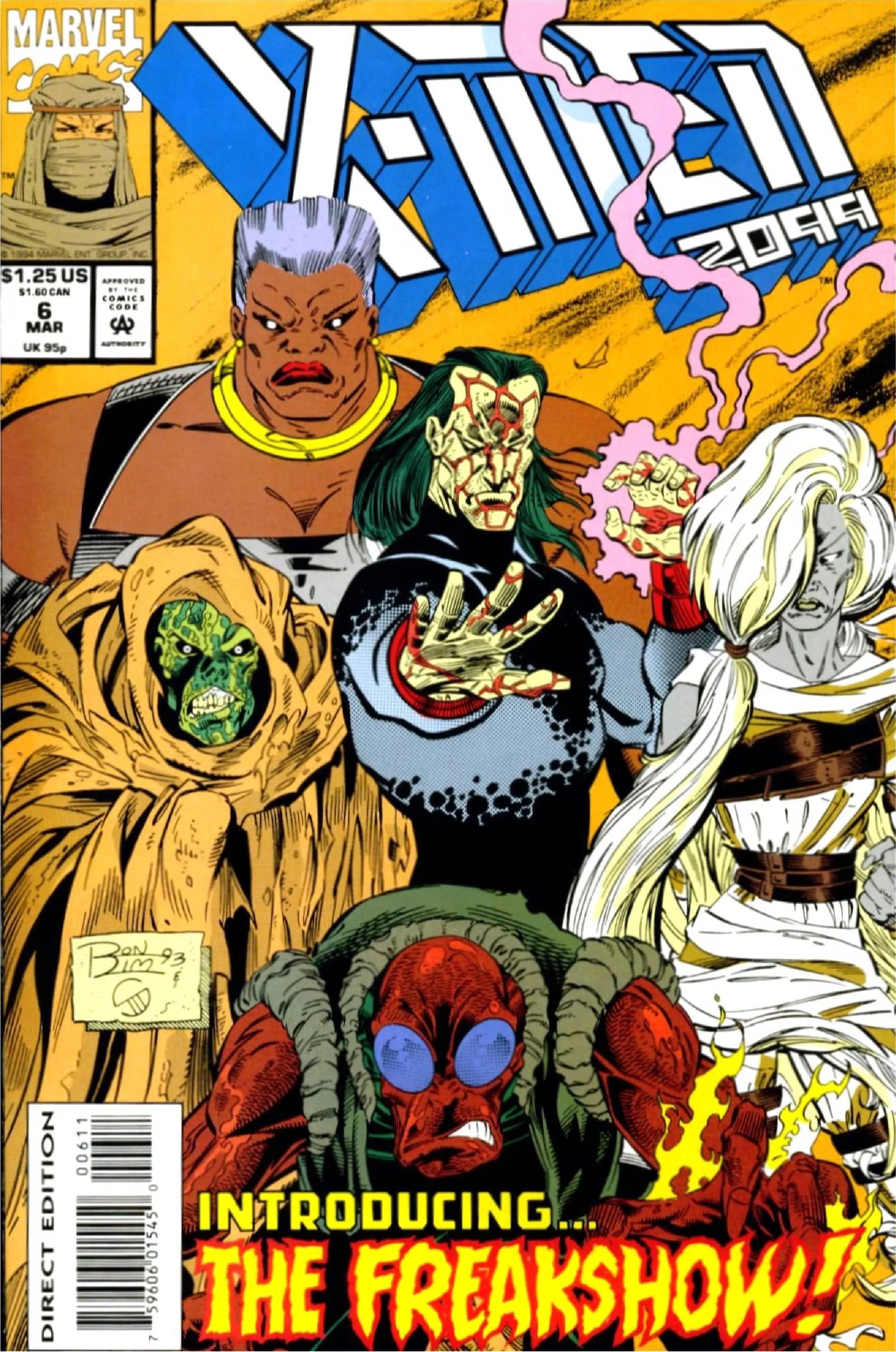 Cover of X-Men 2099 #6