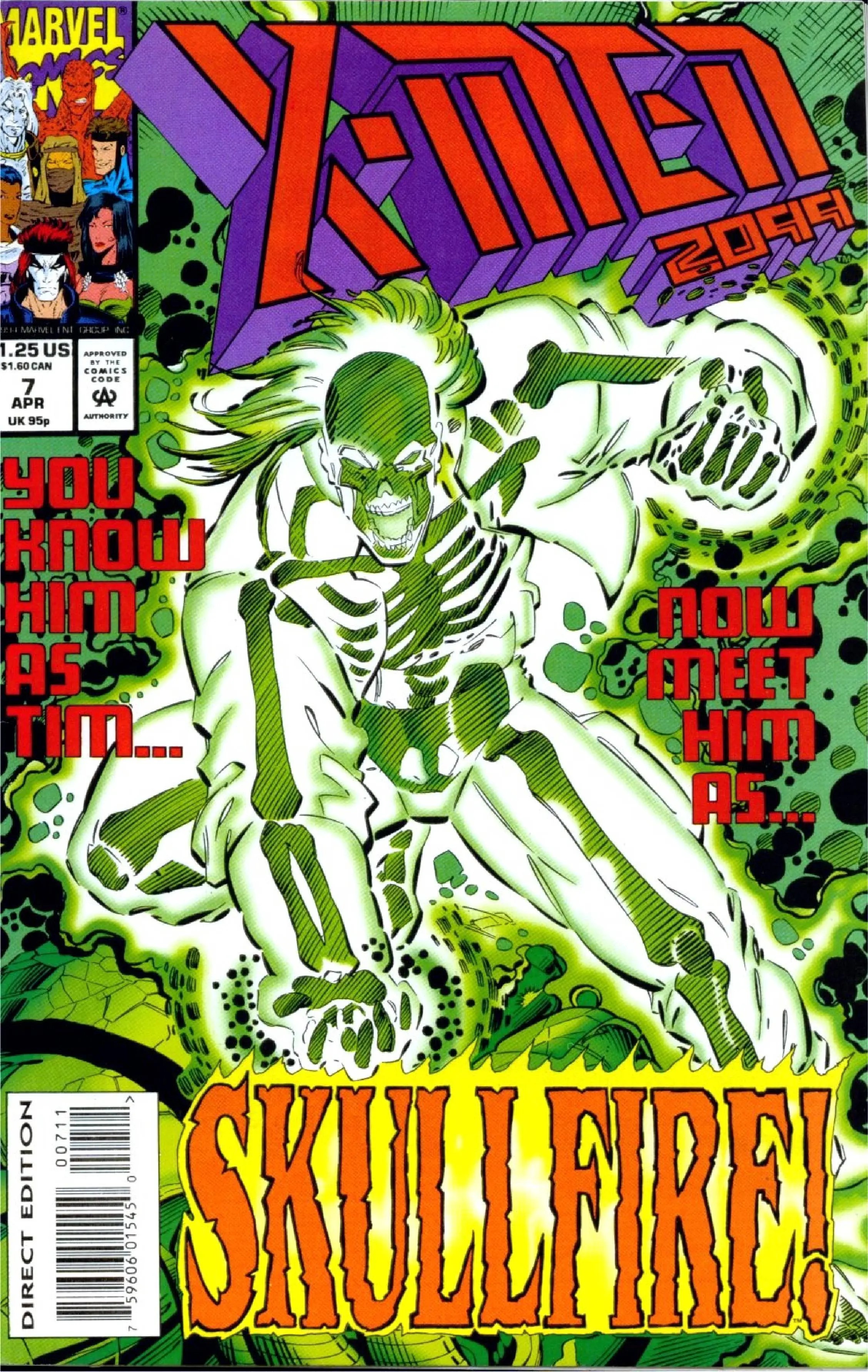 X-Men 2099 (1993) #7 cover