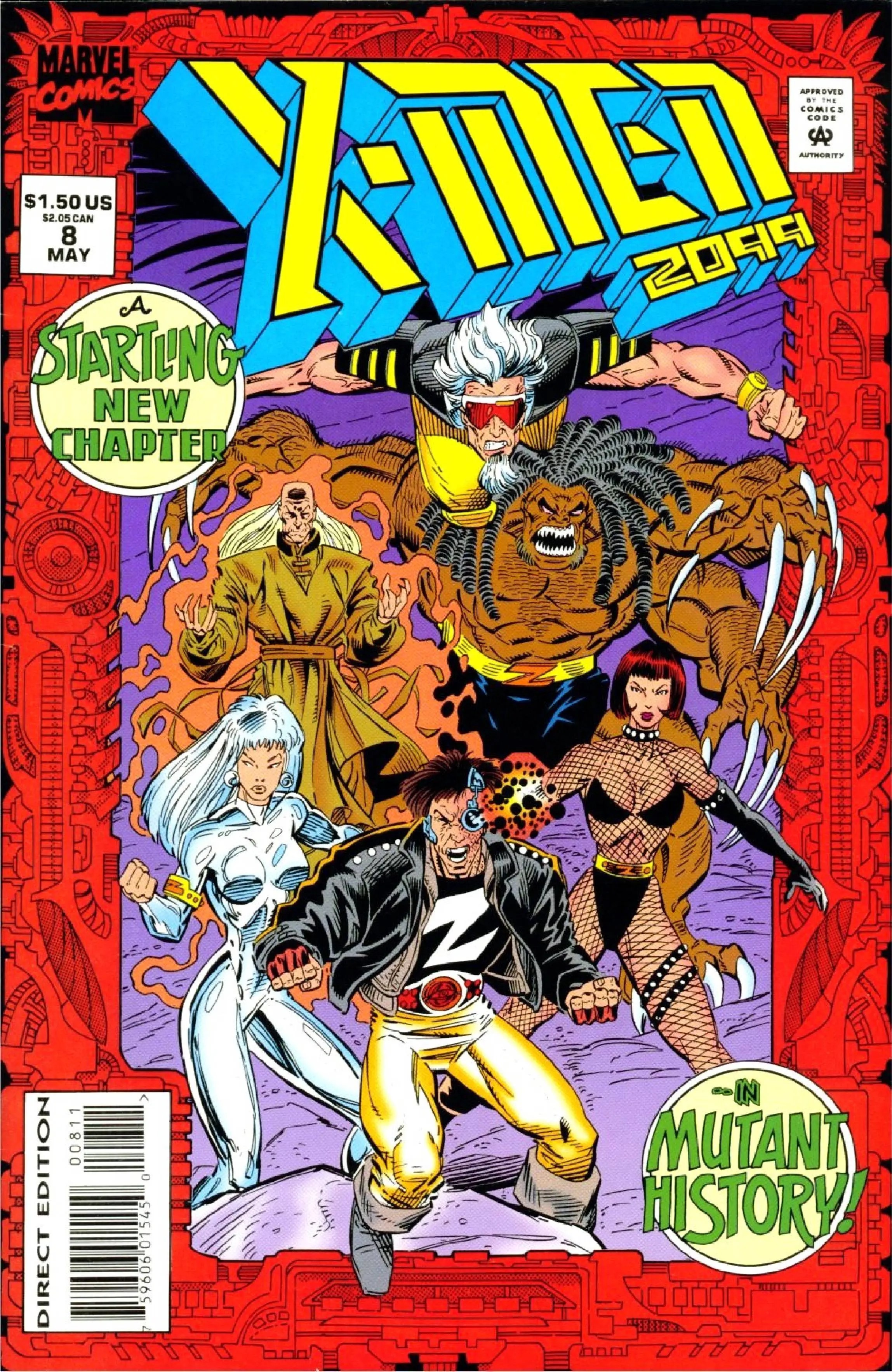 X-Men 2099 (1993) #8 cover