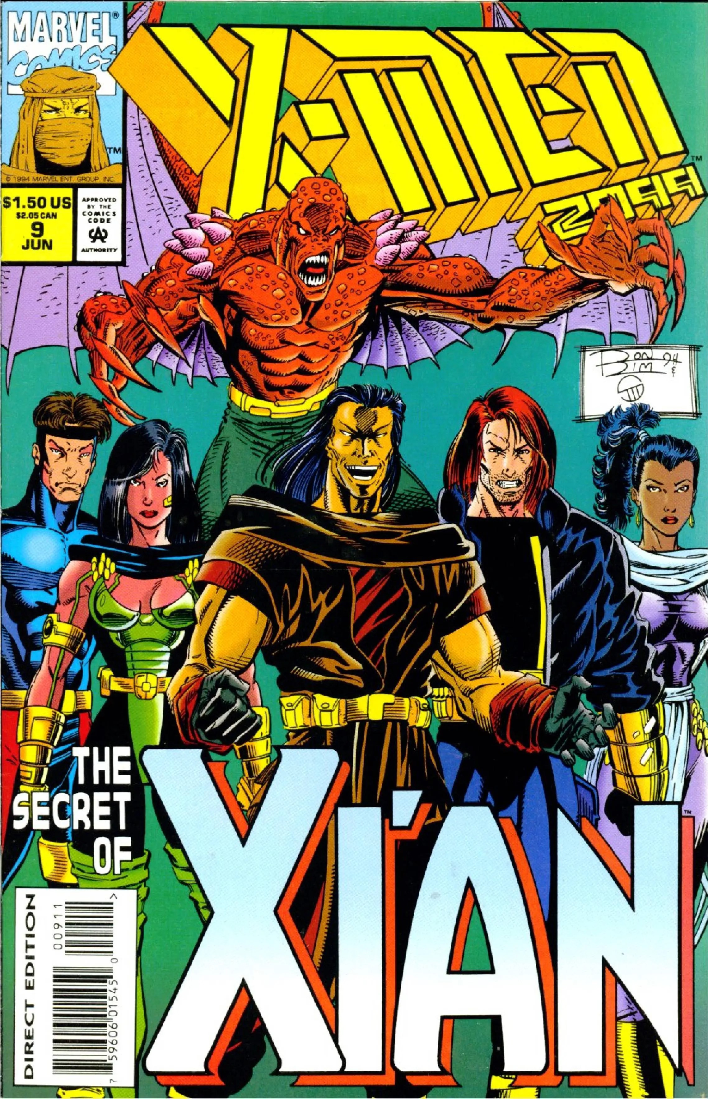 X-Men 2099 (1993) #9 cover