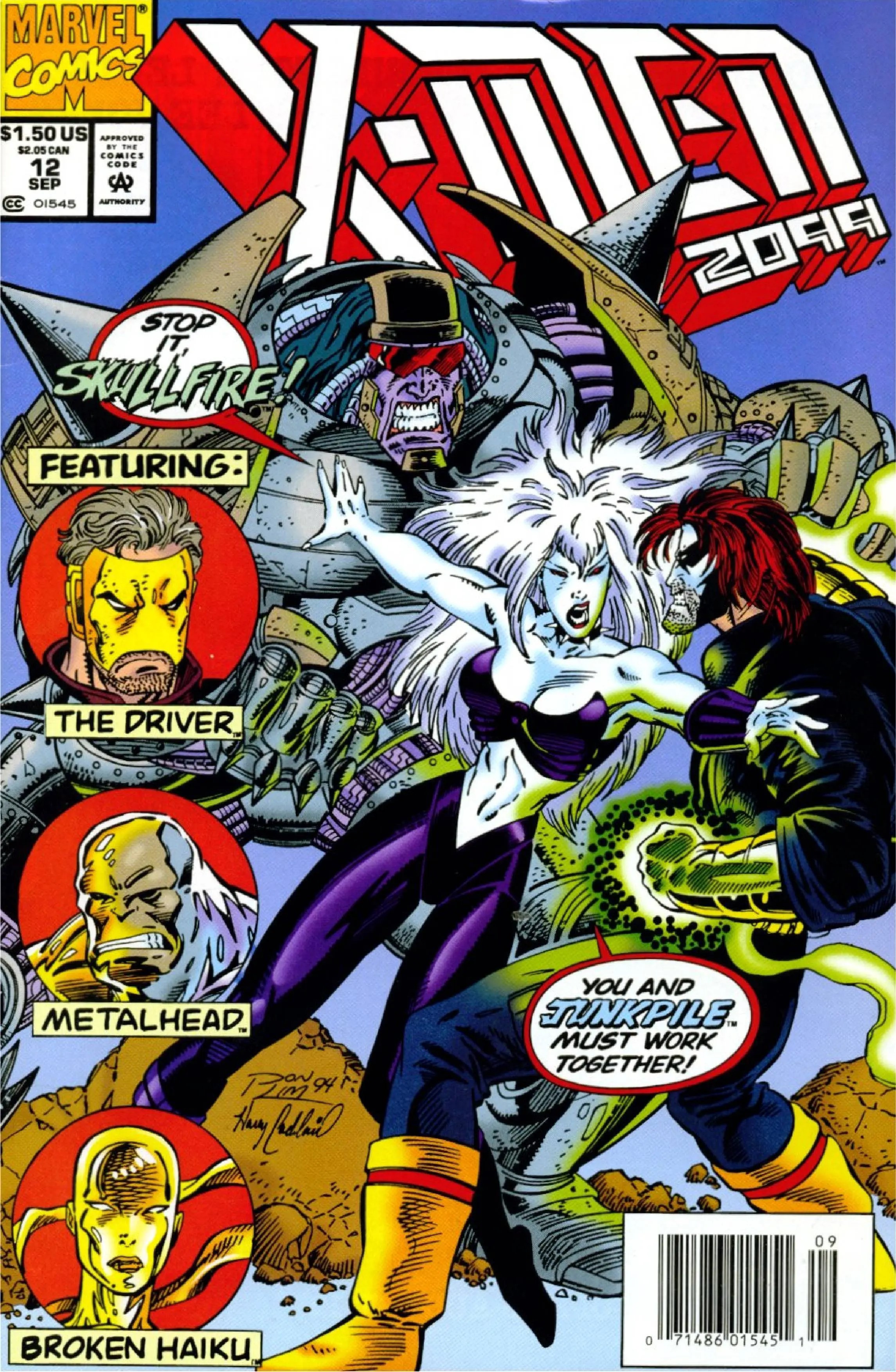 X-Men 2099 (1993) #12 cover