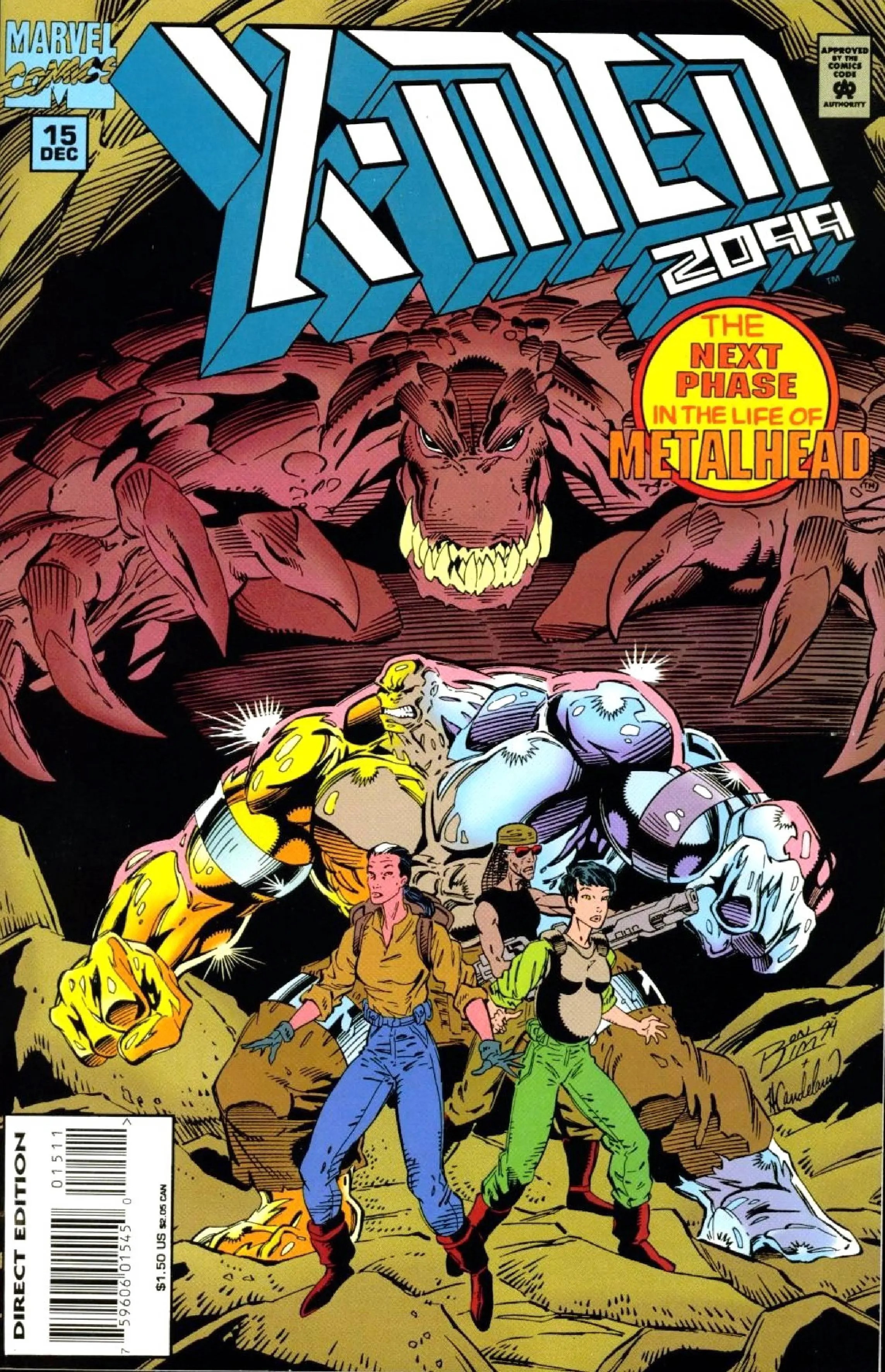X-Men 2099 (1993) #15 cover
