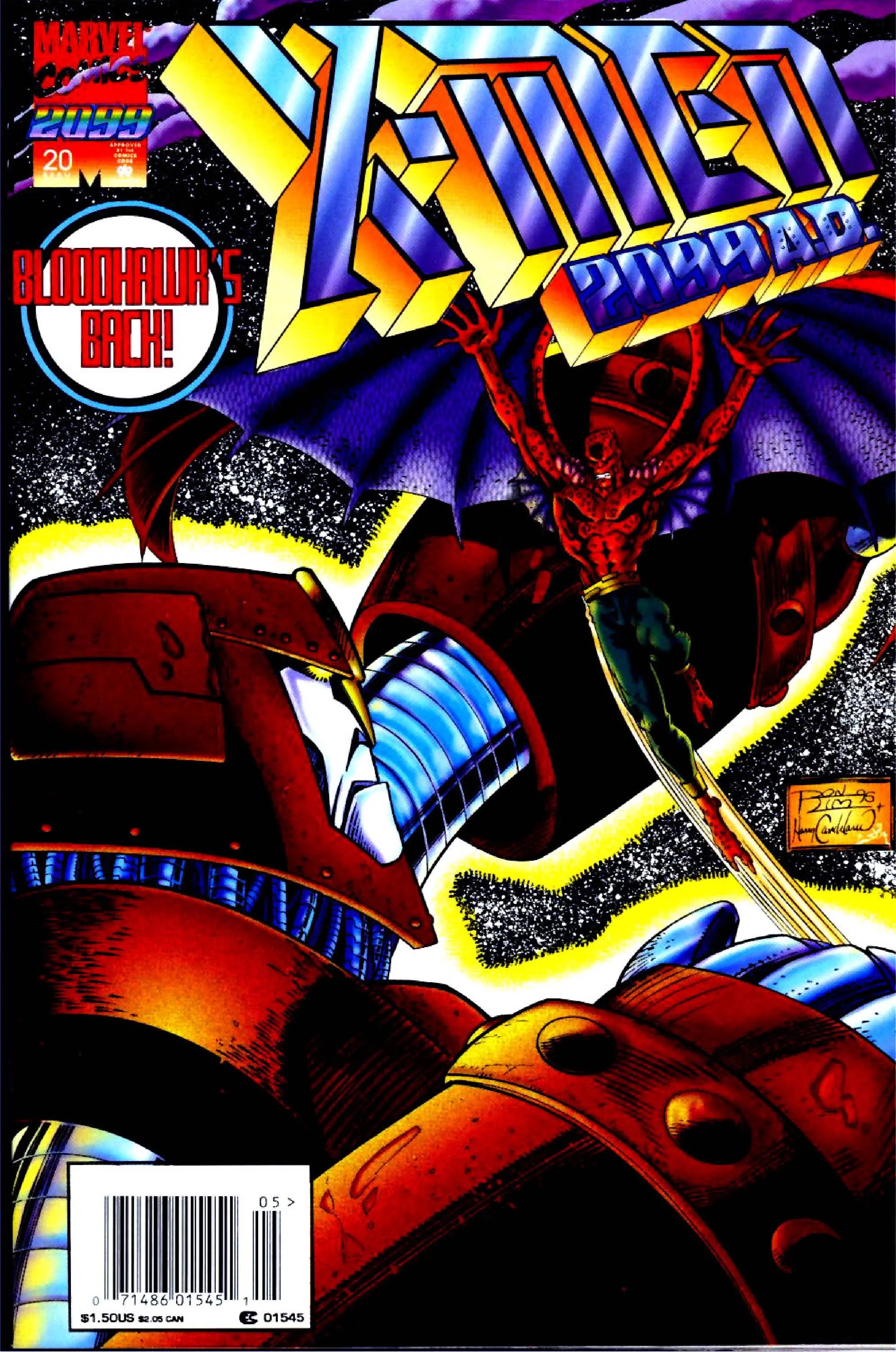 X-Men 2099 (1993) #20 cover