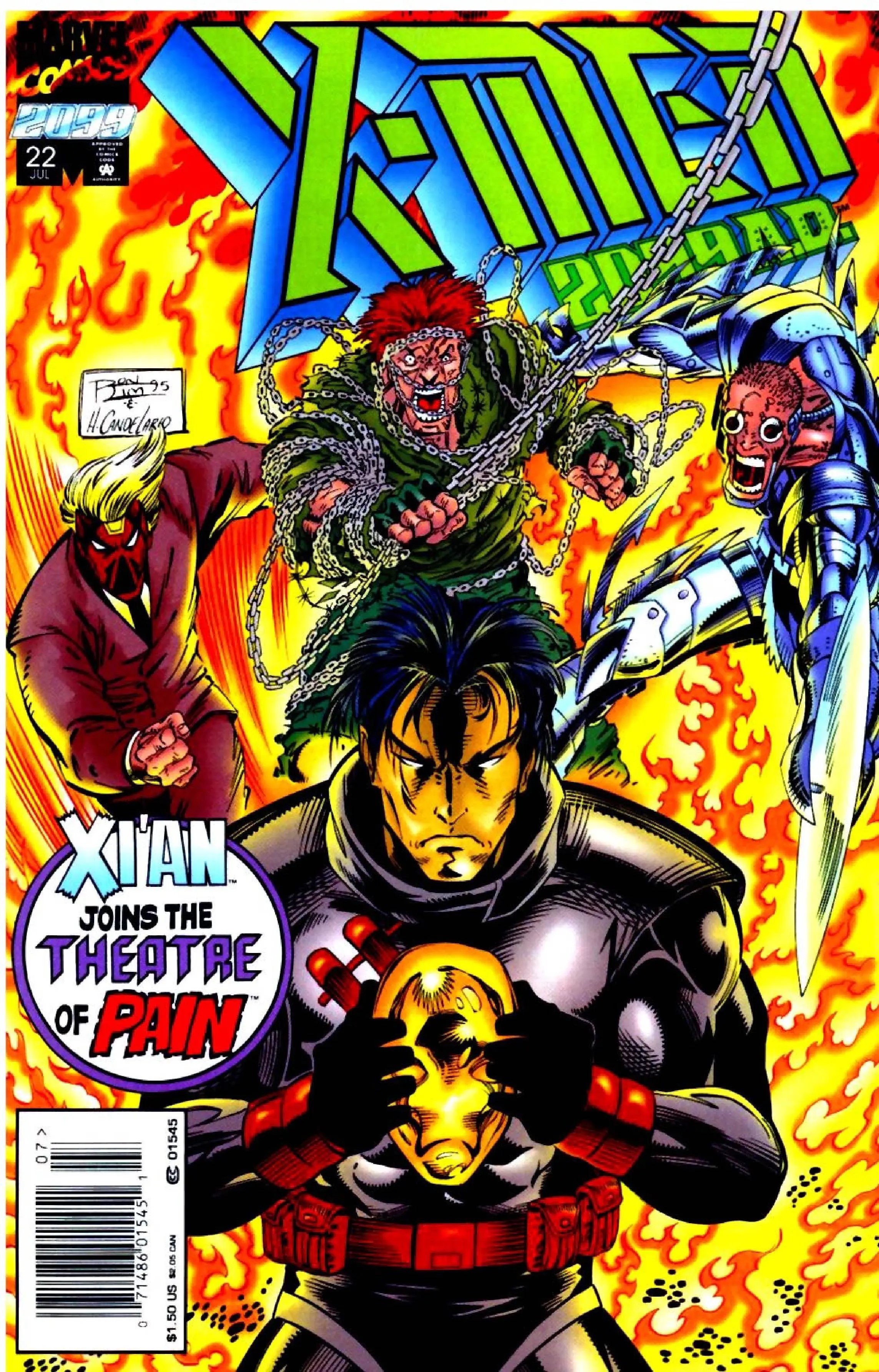 X-Men 2099 (1993) #22 cover
