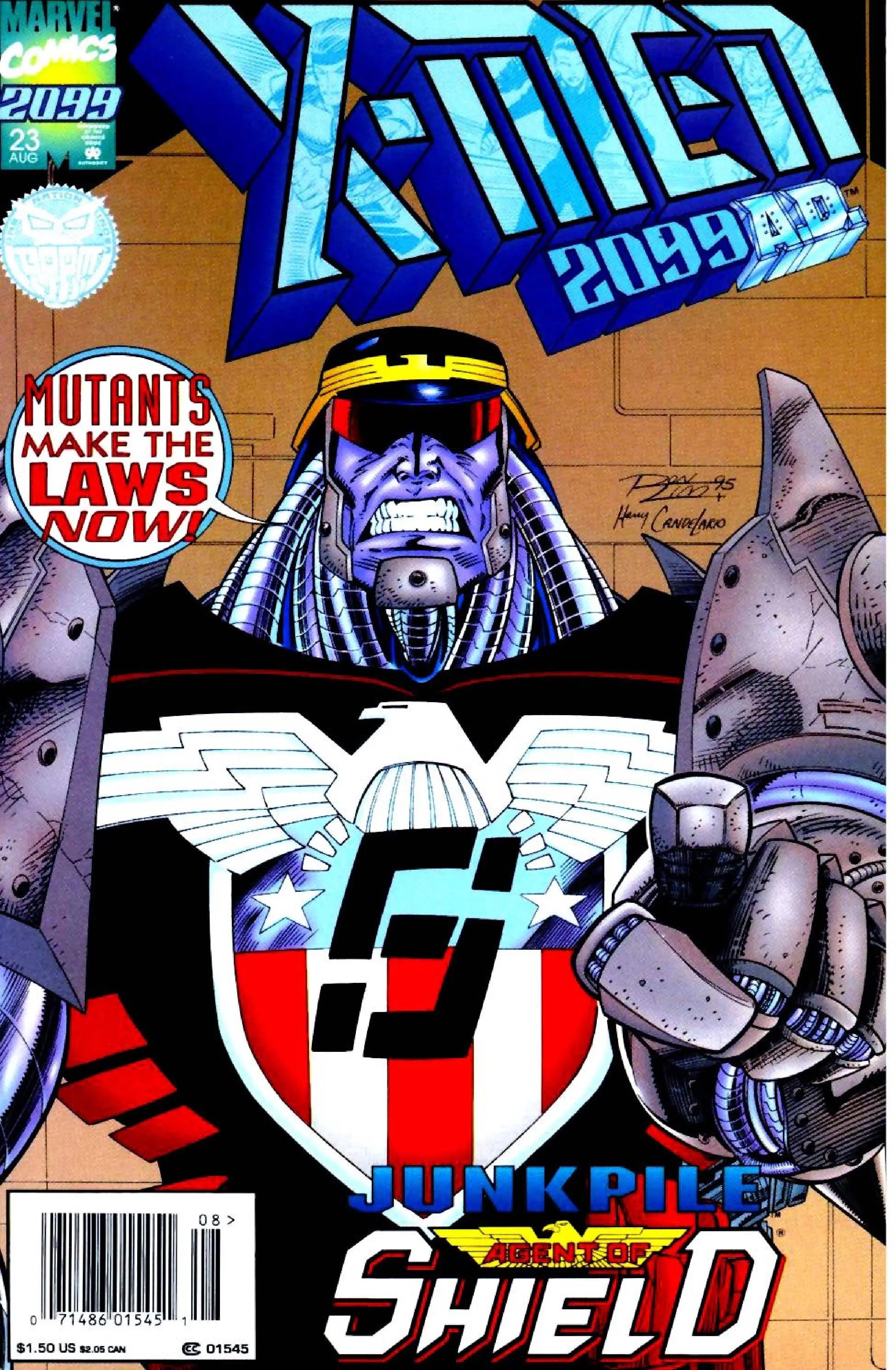 X-Men 2099 (1993) #23 cover