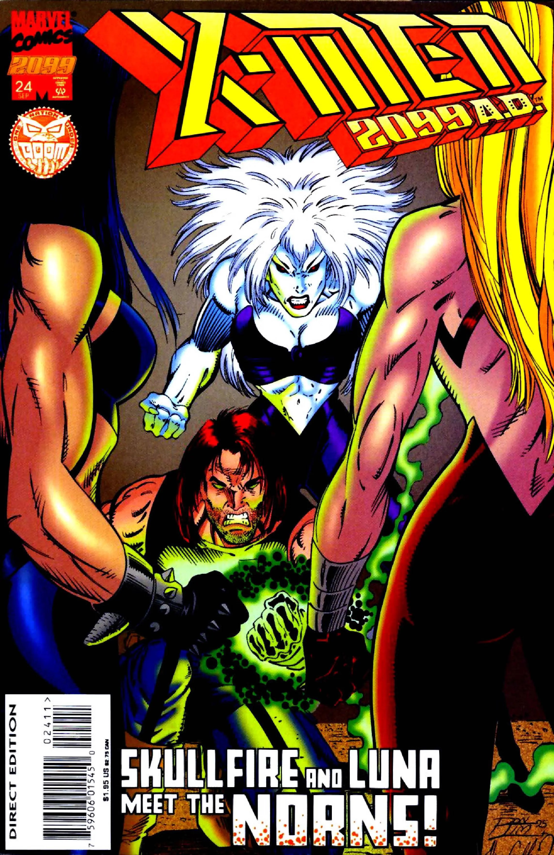 X-Men 2099 (1993) #24 cover