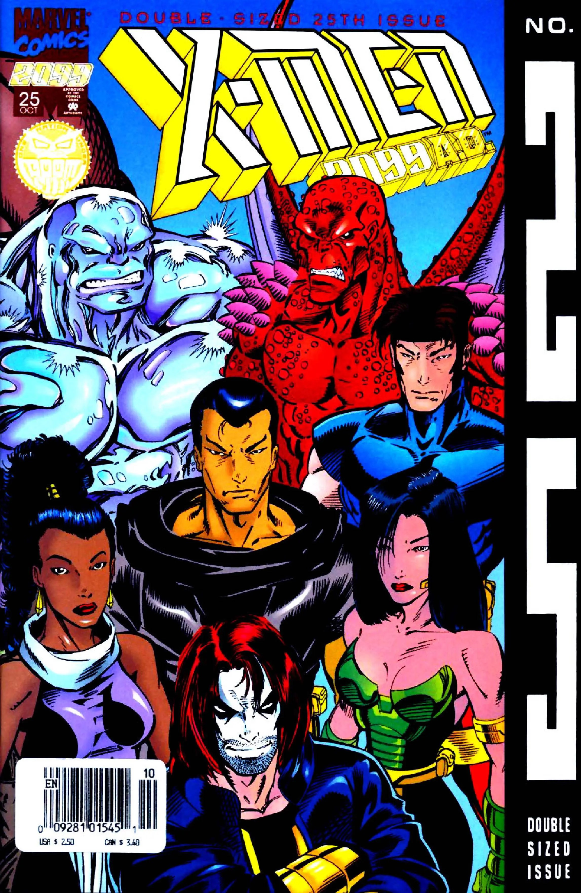 X-Men 2099 (1993) #25 cover