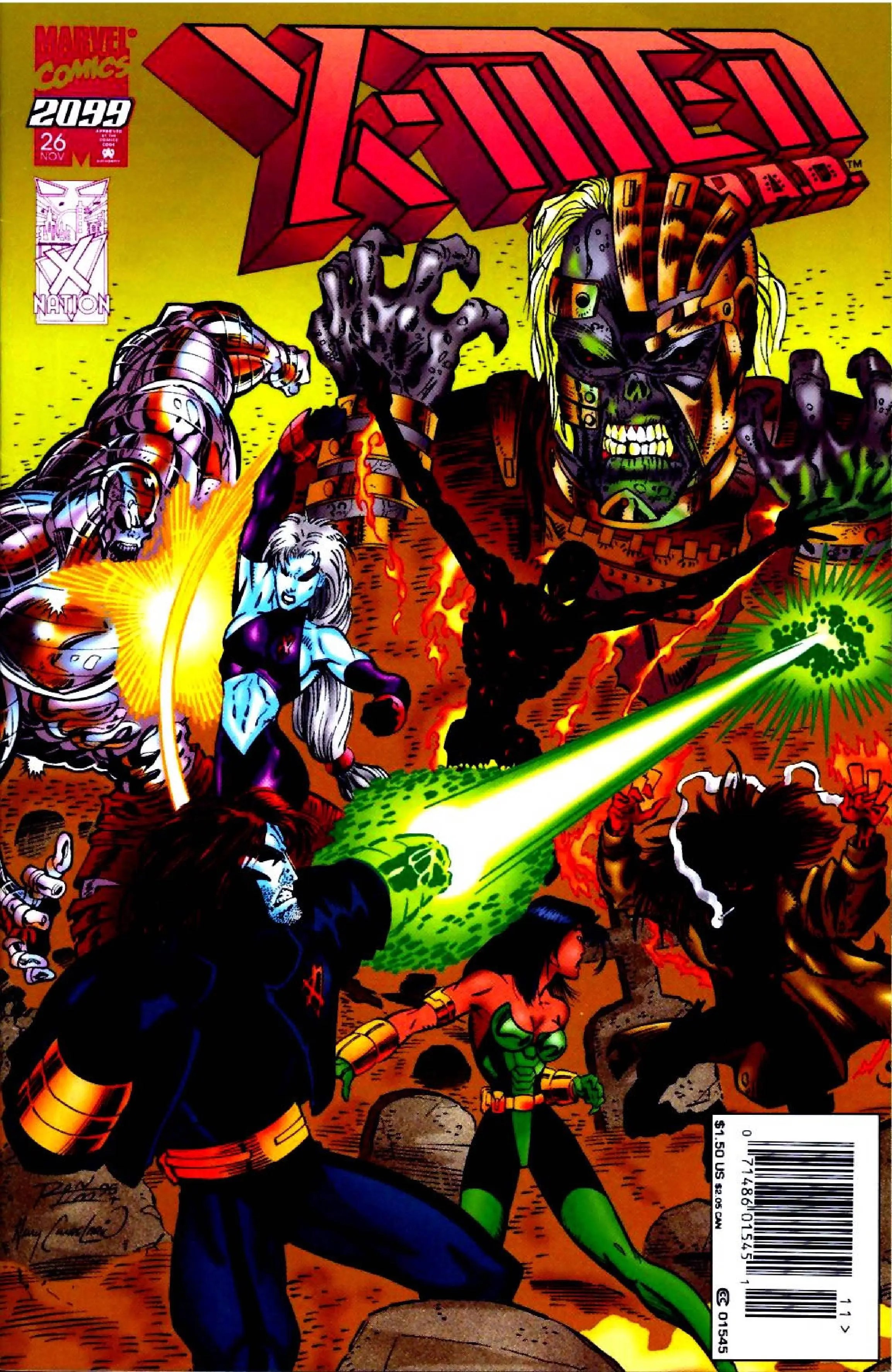 X-Men 2099 (1993) #26 cover