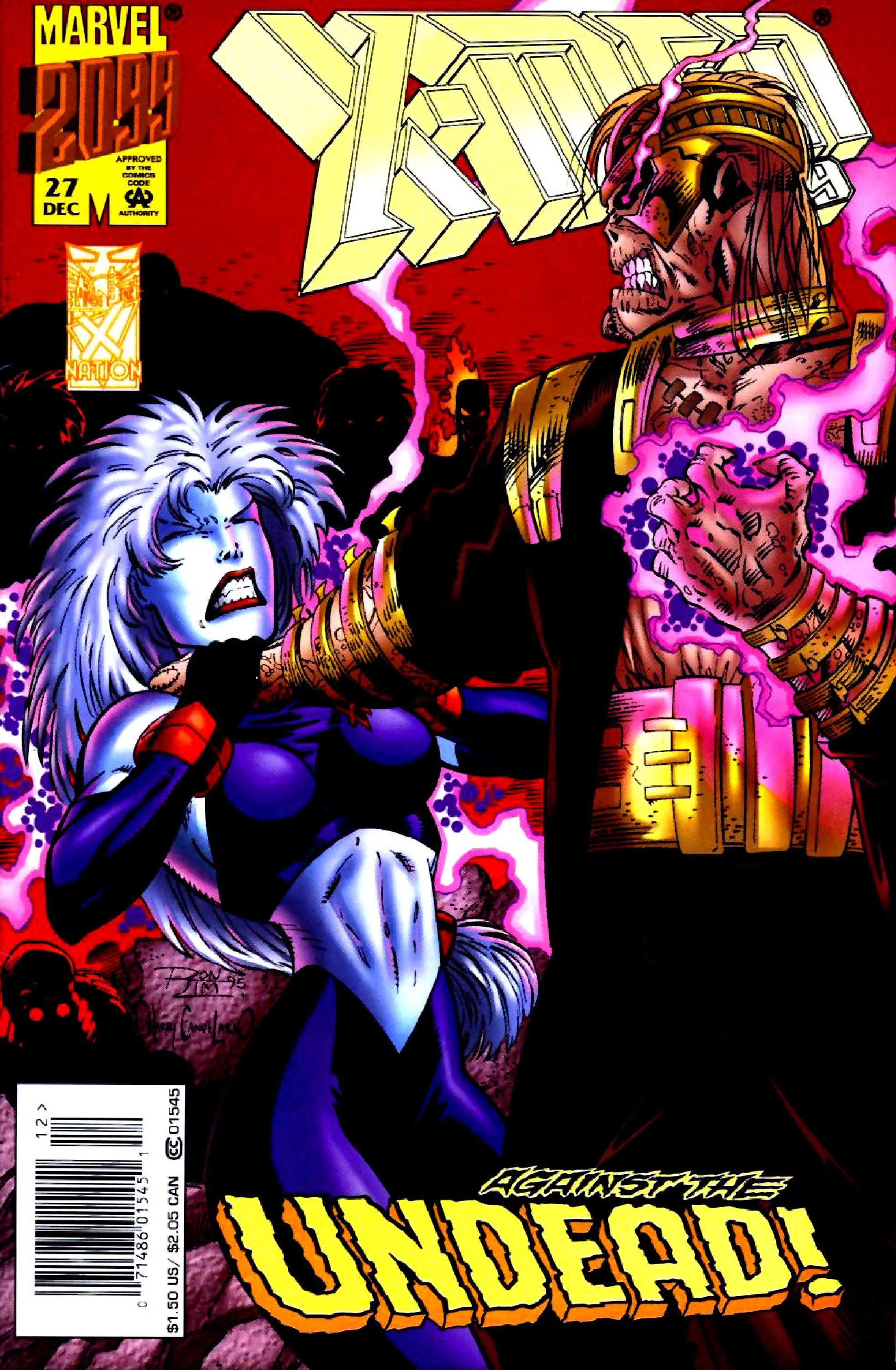 X-Men 2099 (1993) #27 cover