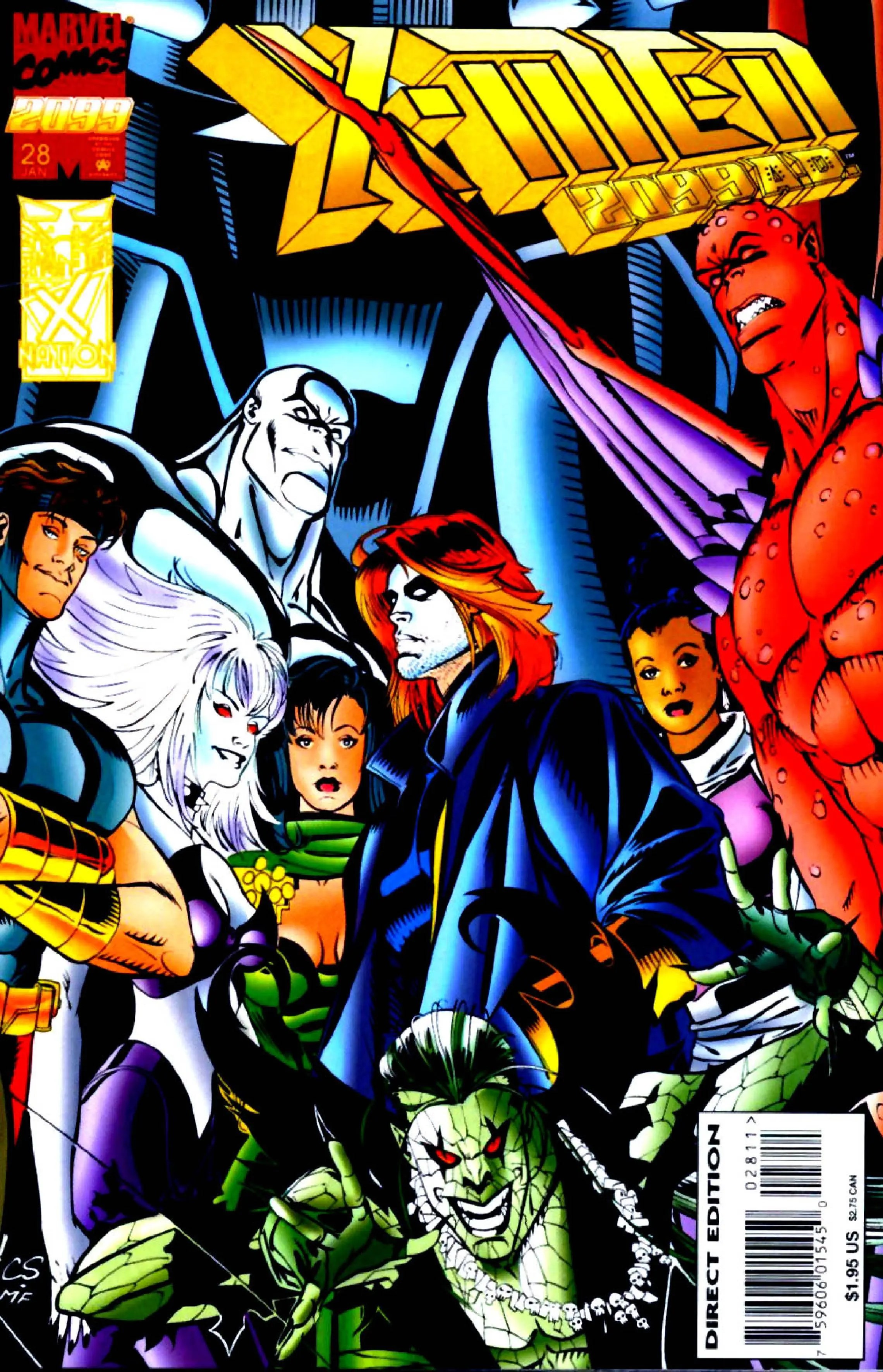 X-Men 2099 (1993) #28 cover
