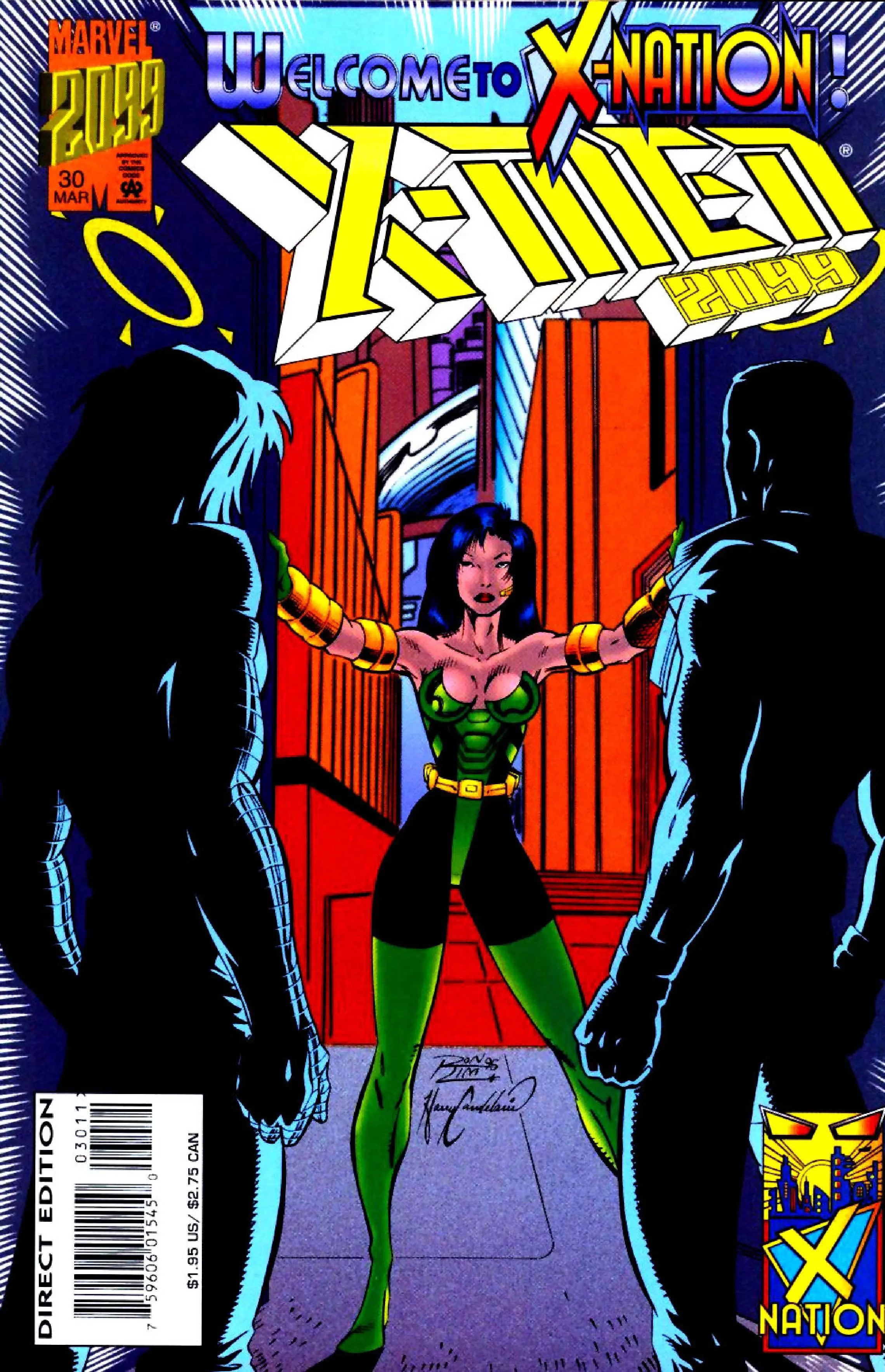 X-Men 2099 (1993) #30 cover