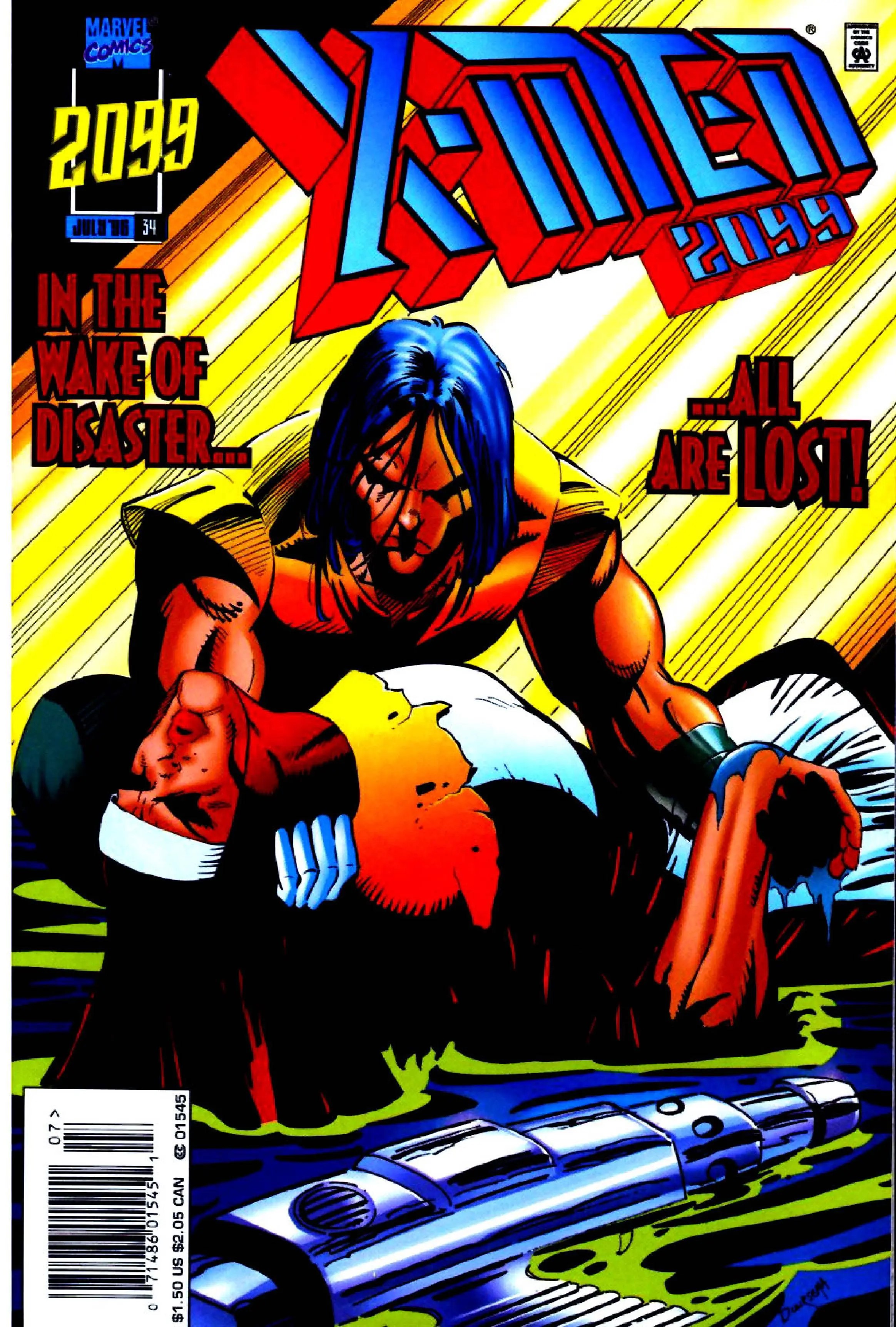 X-Men 2099 (1993) #34 cover