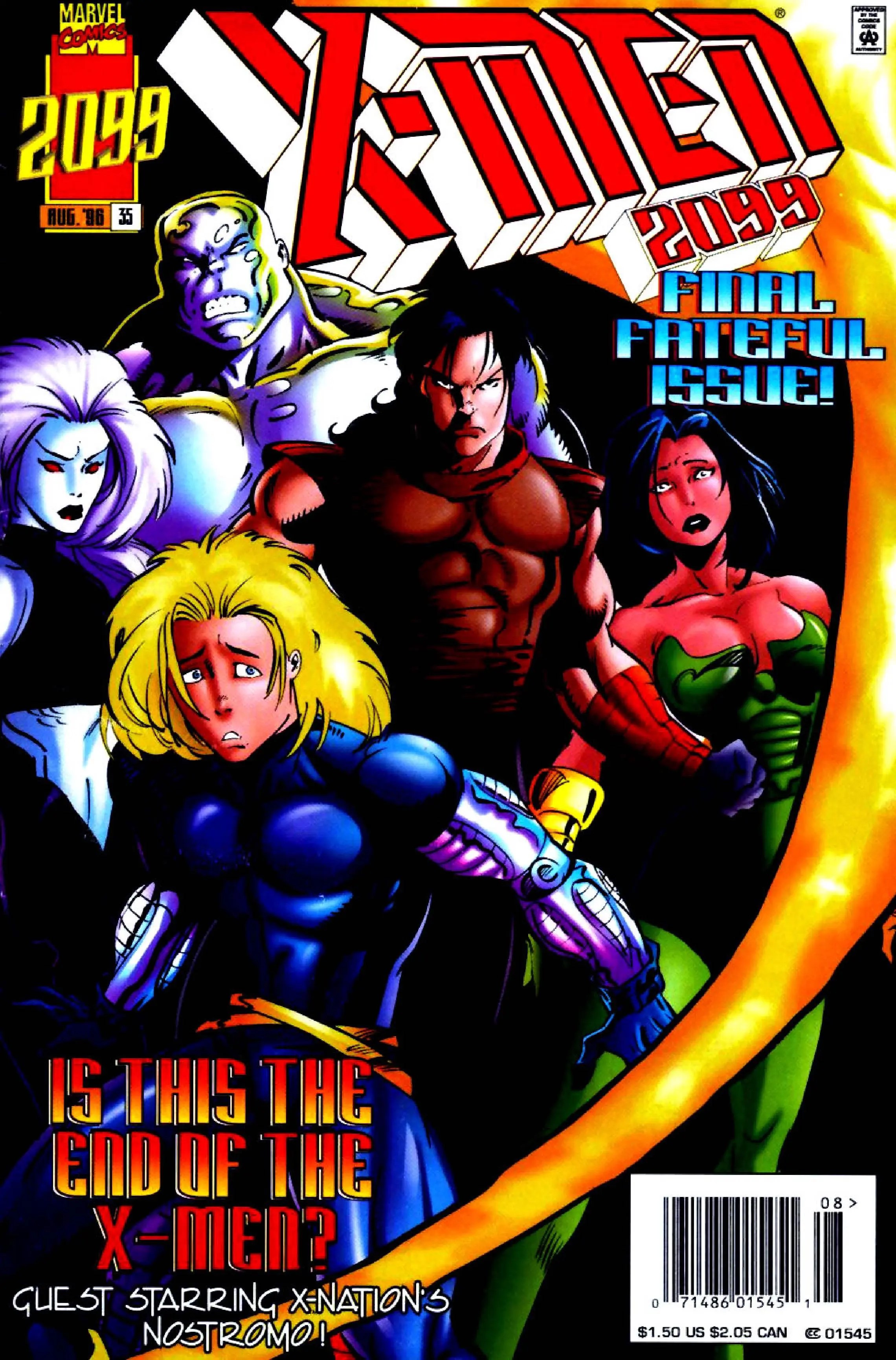 X-Men 2099 (1993) #35 cover