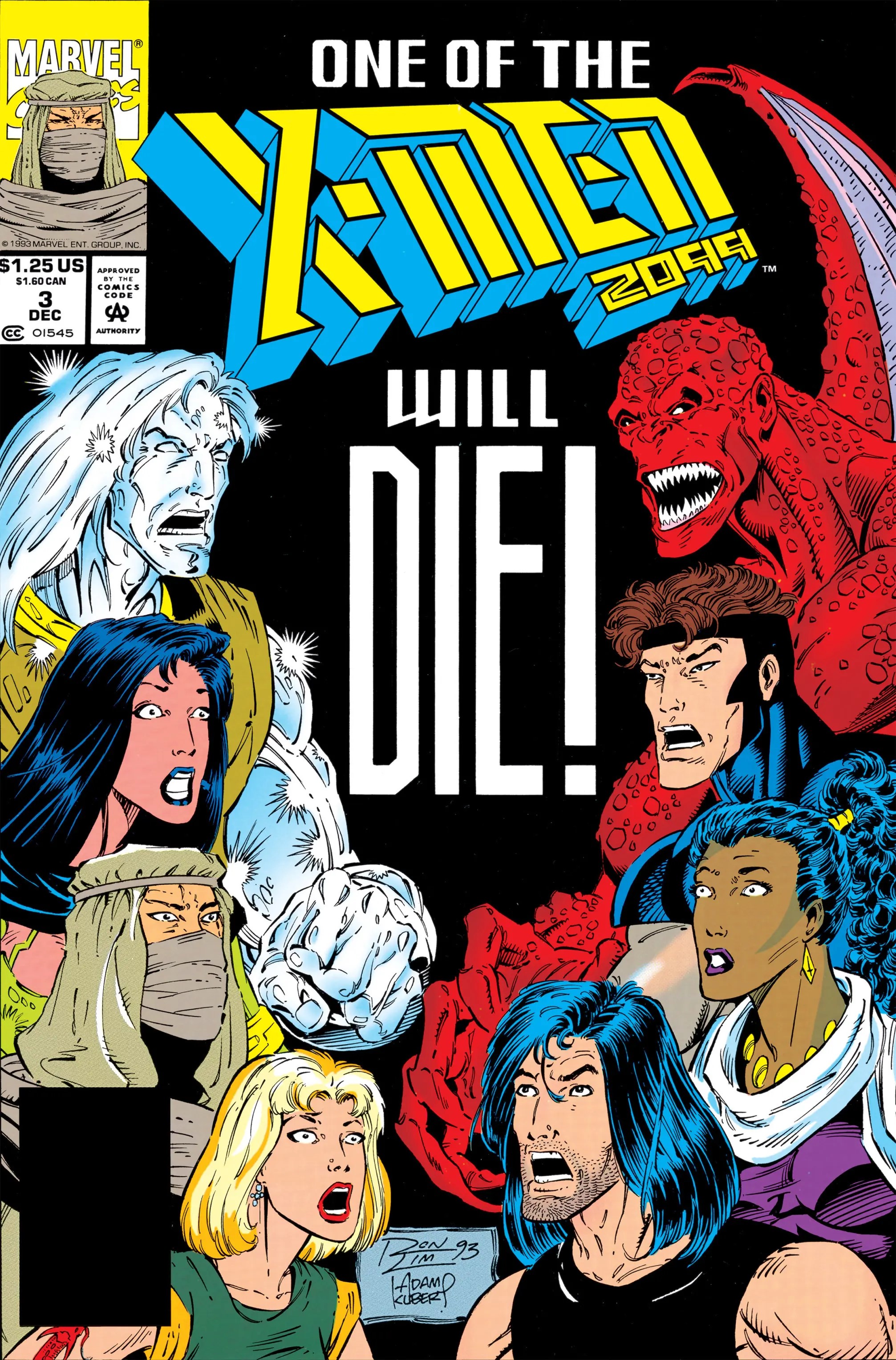 Cover of X-Men 2099 #3